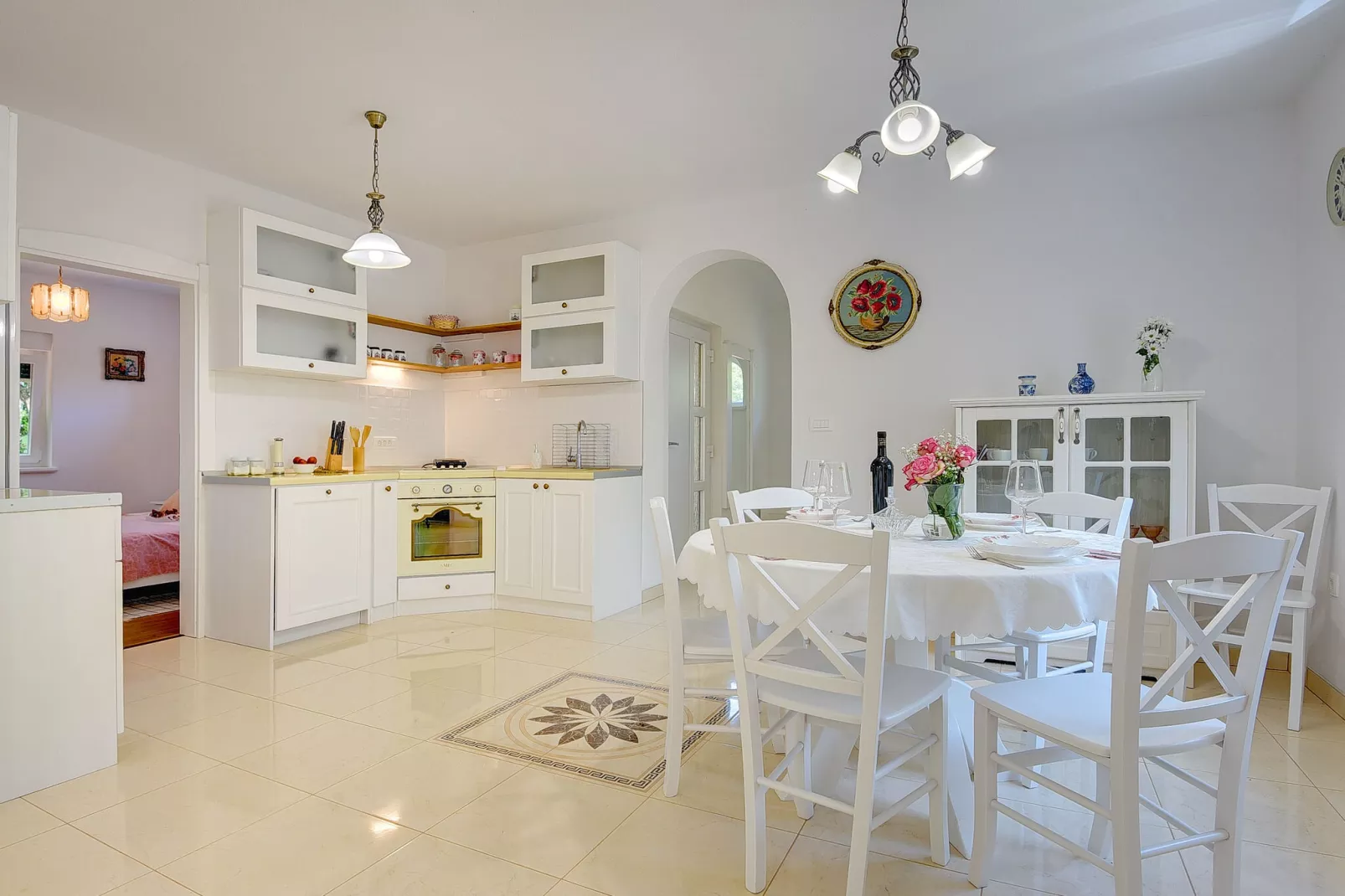 Villa Laura Medulin-Esszimmer