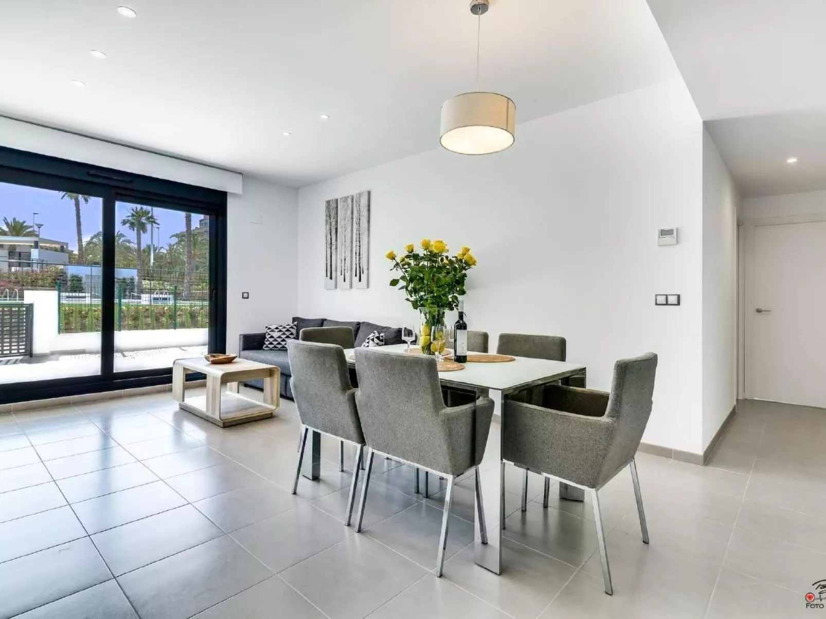 Wohnung "Vino Blanco" mit gemeinschaftlichem Poo - Drinnen