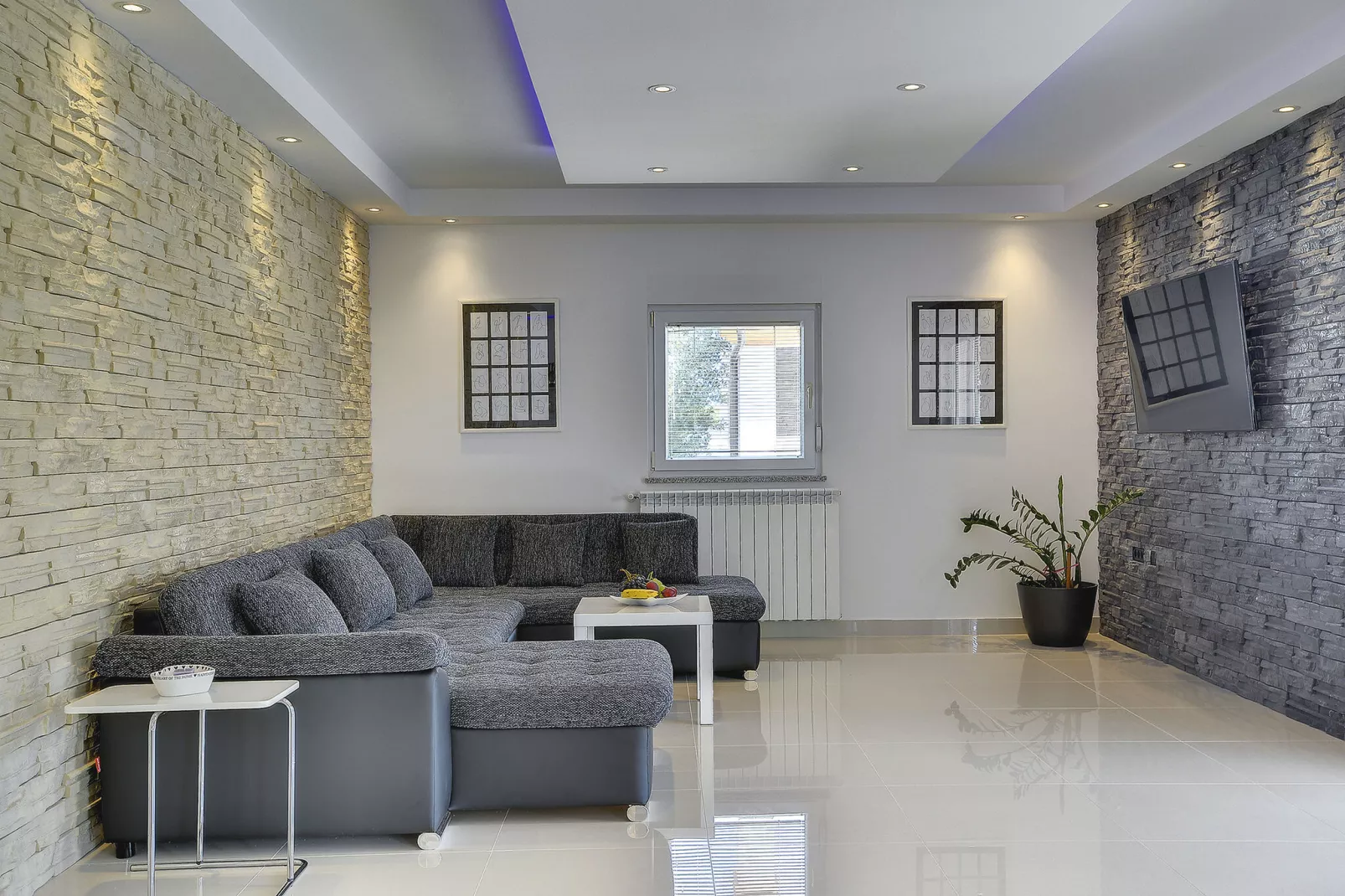 Villa Zeus-Living room