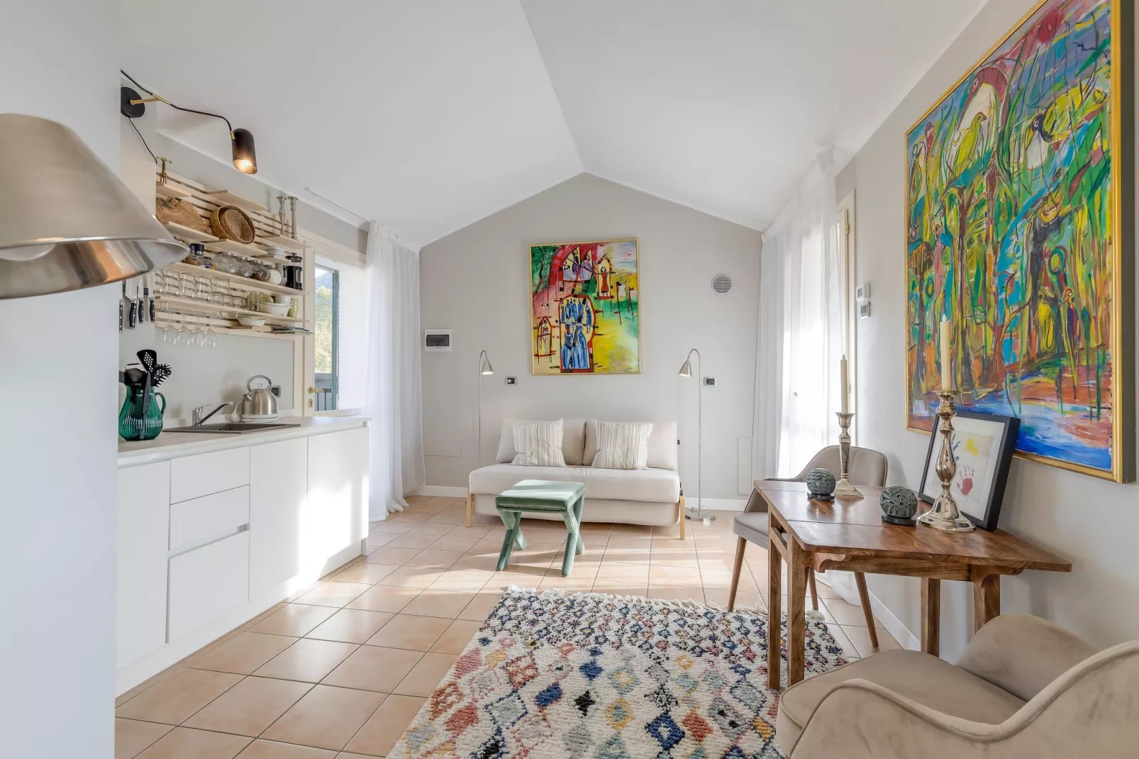 RESIDENCE PORTO LETIZIA - VILLAS-STUDIO 4 PAX VISTA LAGO DELUXE 8214 - VSLD4 - Living room