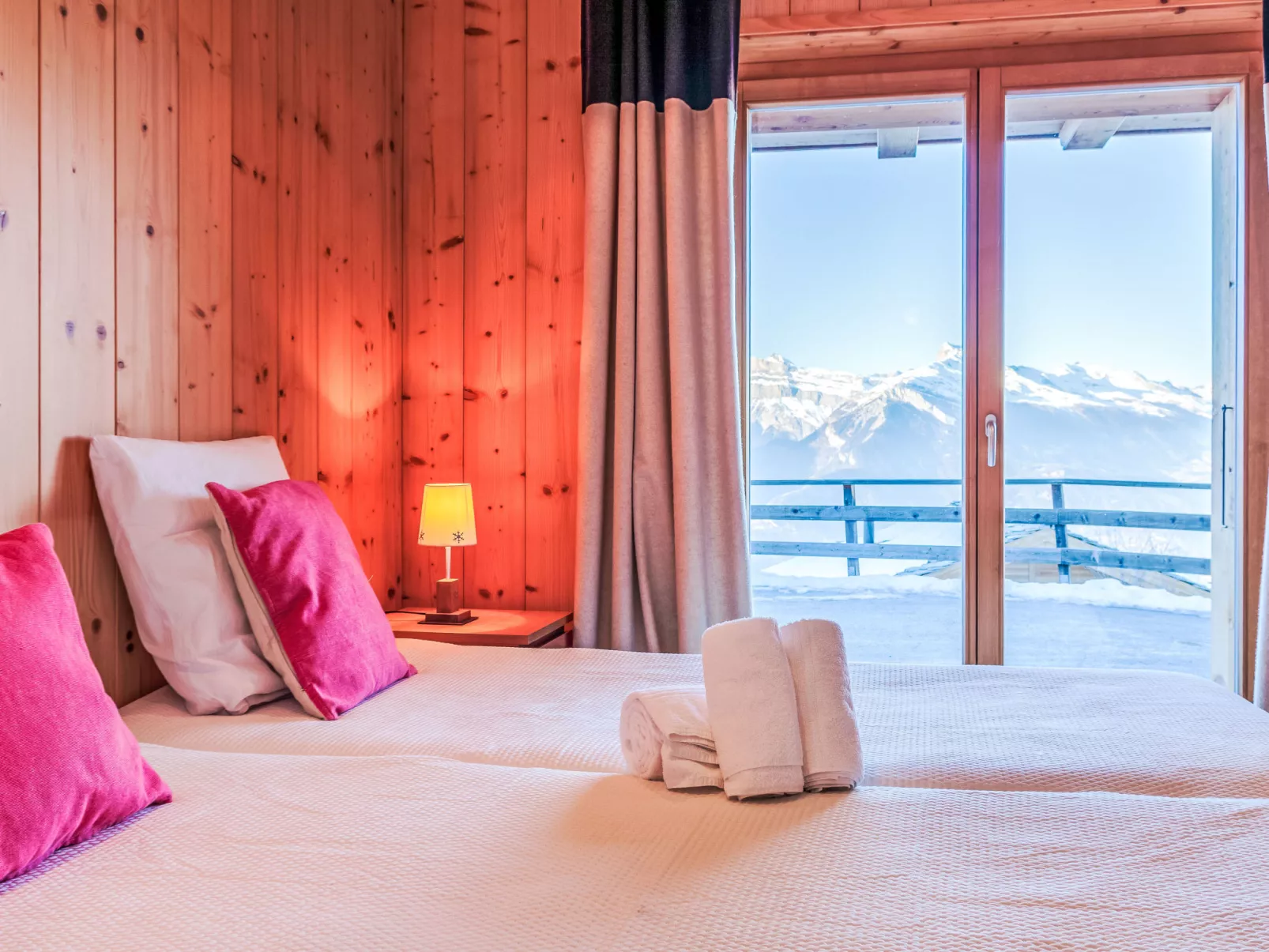 Chalet Flocon de Neige-Dedans