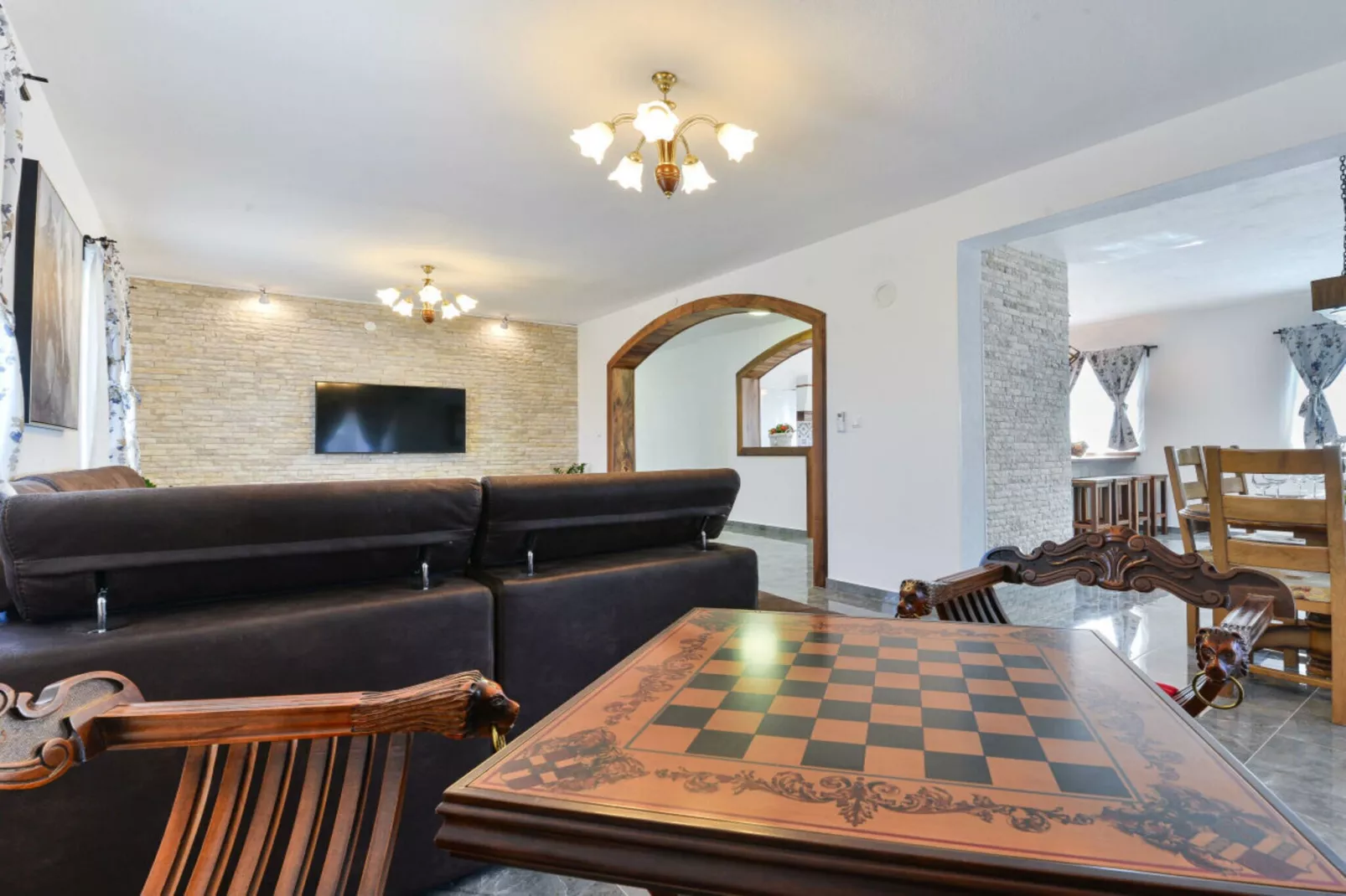 Marinic Comfortable holiday residence-Living room