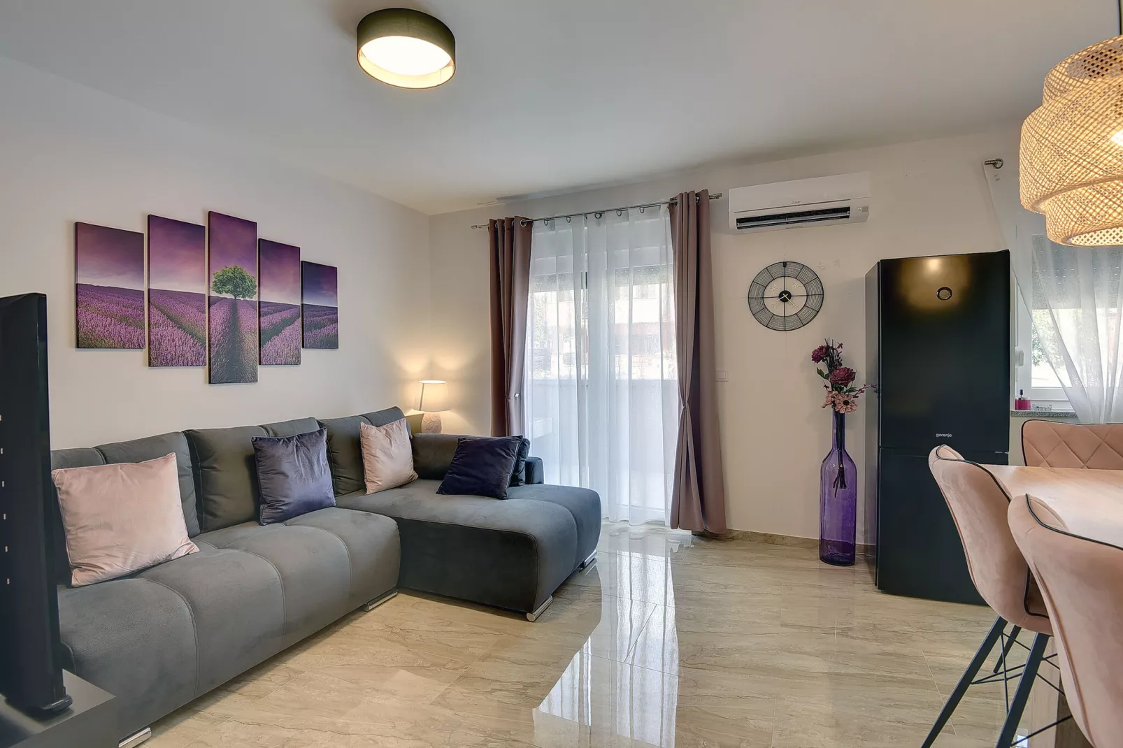 Apartment Olivia-Wohnzimmer