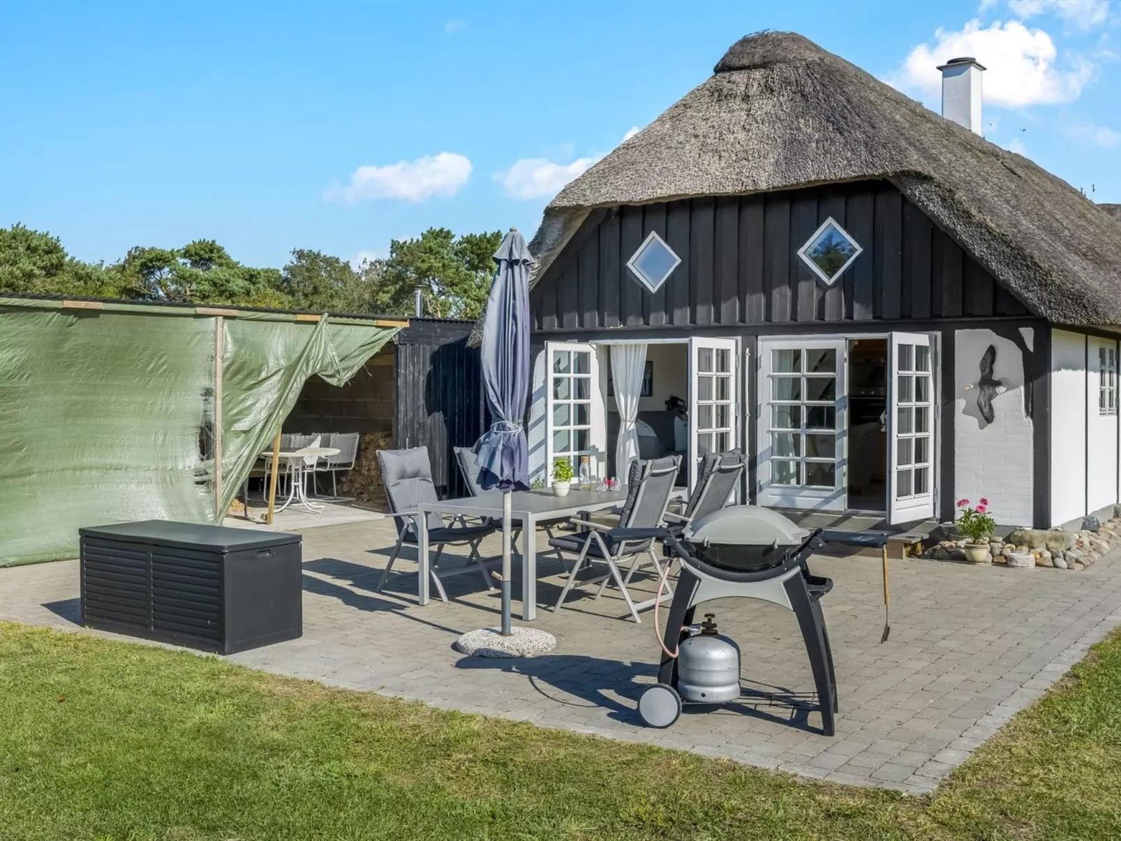 "Ronja" - 1.3km from the sea-Draußen