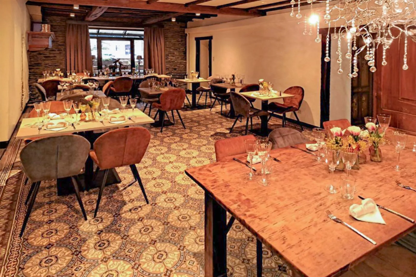 Au Coeur d'Alle - Double Room with Large Double Bed-Ausstattung