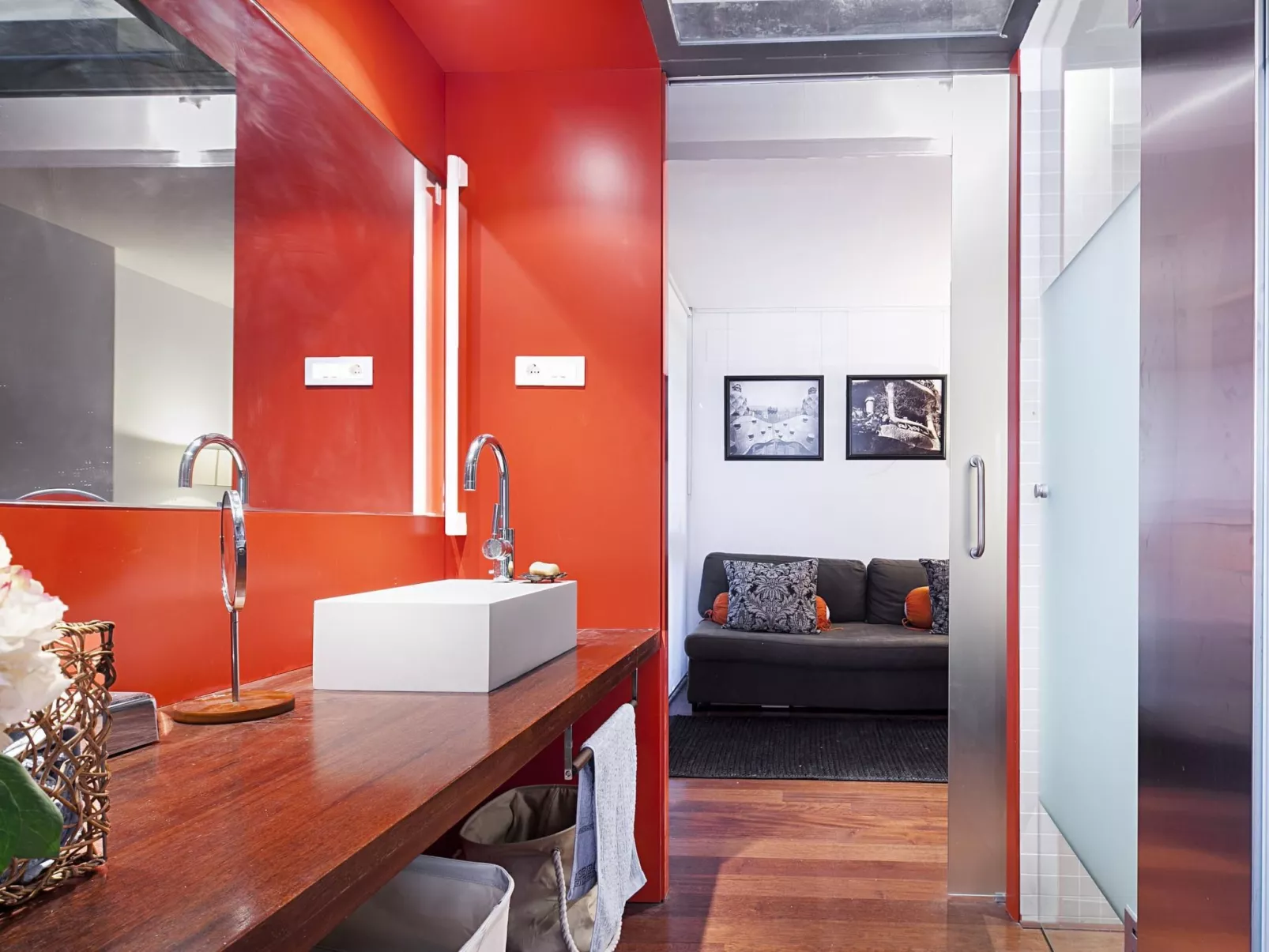 Großes Strand-Loft mit Terrasse-Drinnen