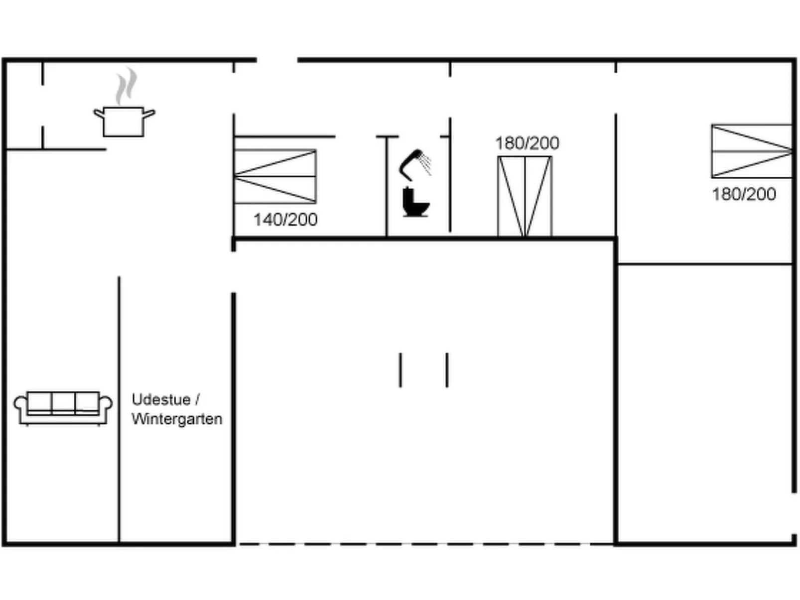 "Kaj" - 170m to the fjord-Inside