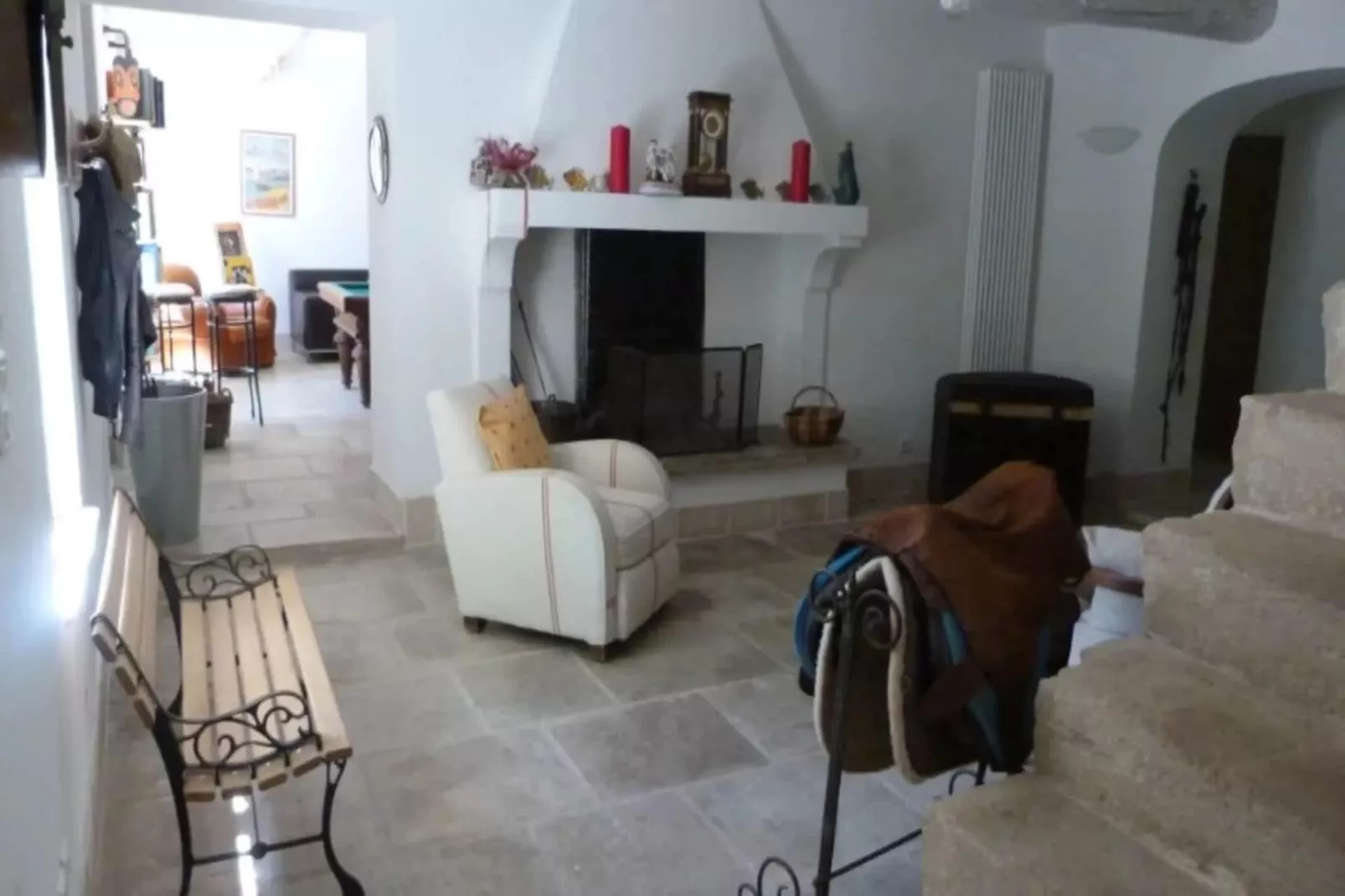 Villa provencale pour les amoureux de la nature en Lubéron-Living room