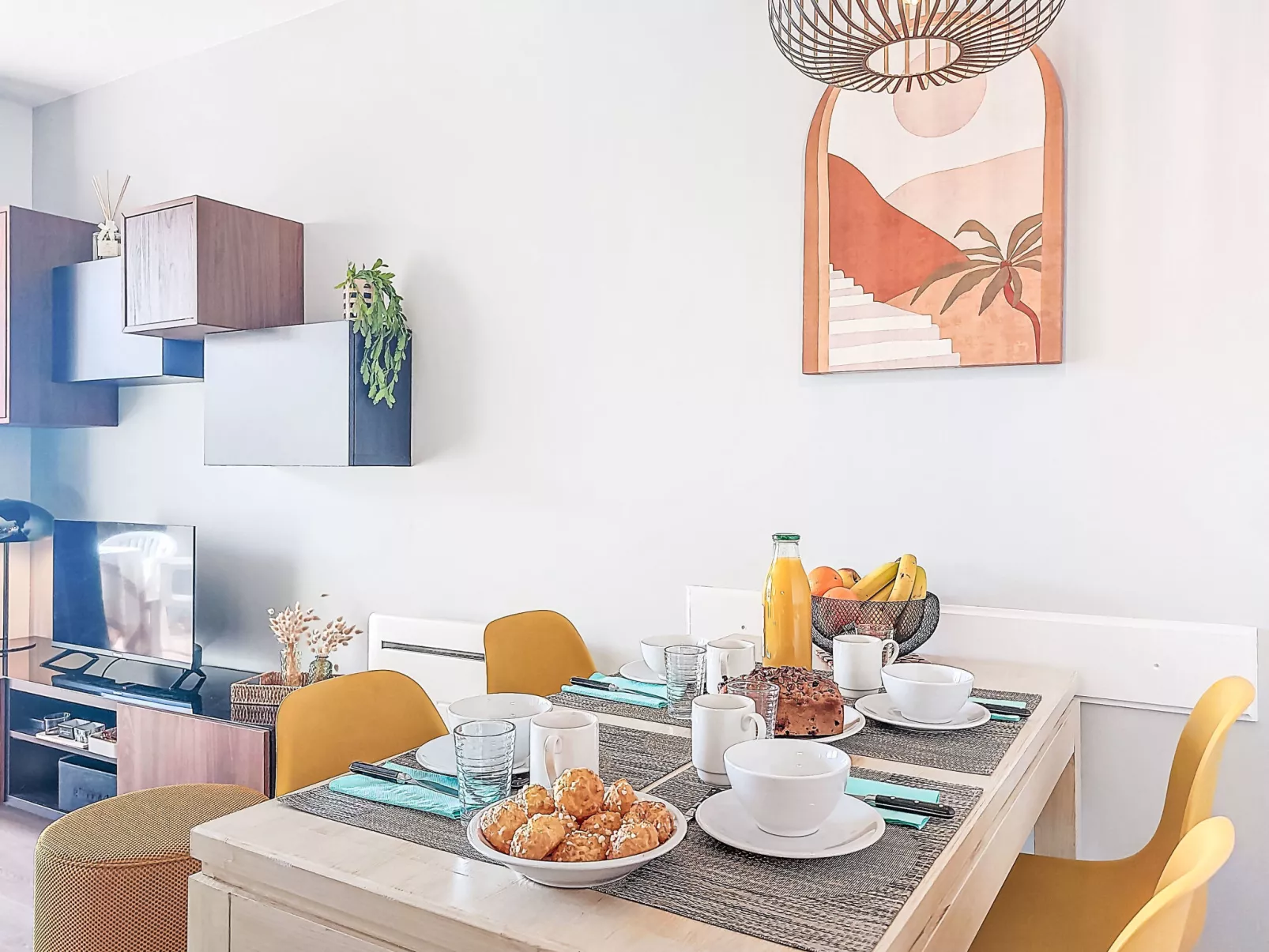 Garden and Sea- Appt T2 moderne, vue mer - Drinnen