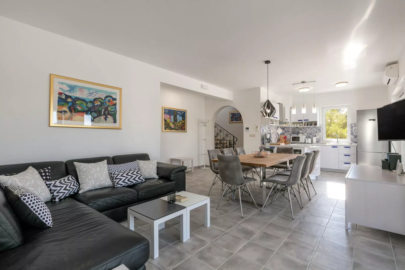 Villa Makarac-Living room