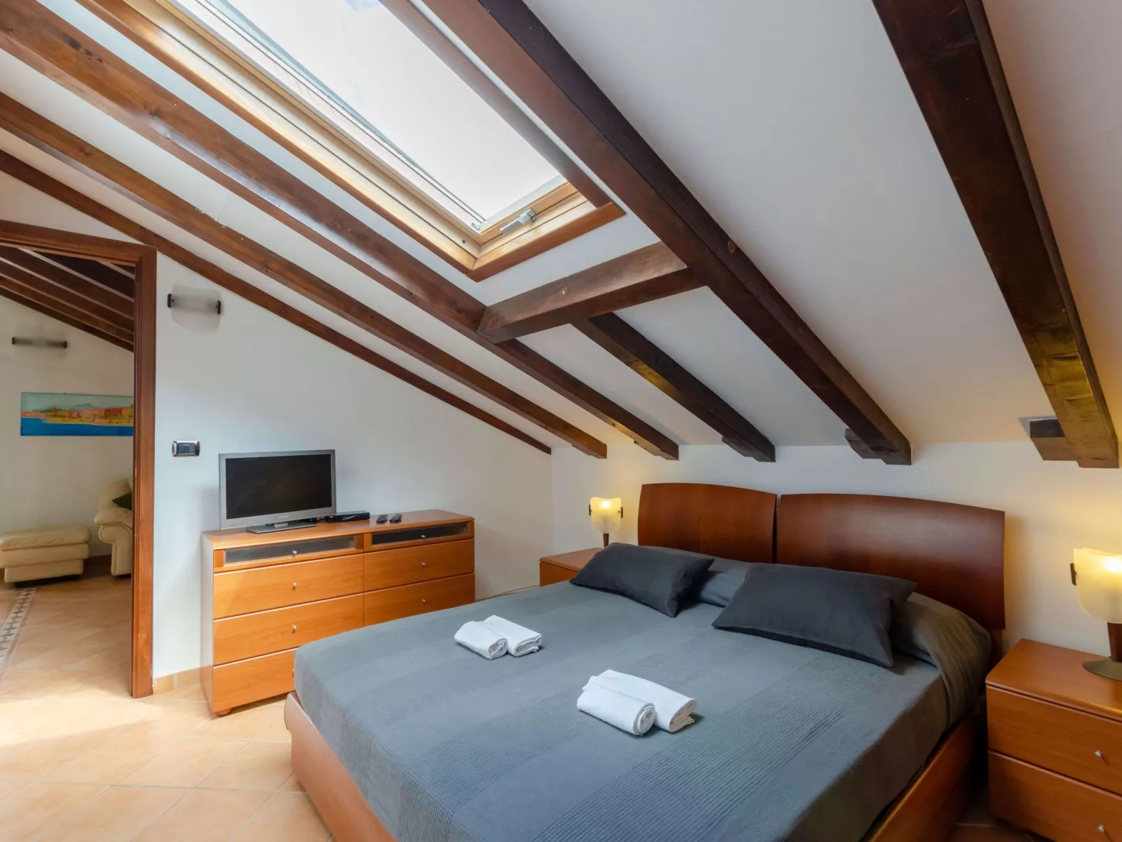 Ca du Pescou Charmantes Dachgeschoss in San Massimo - Image-tags.info