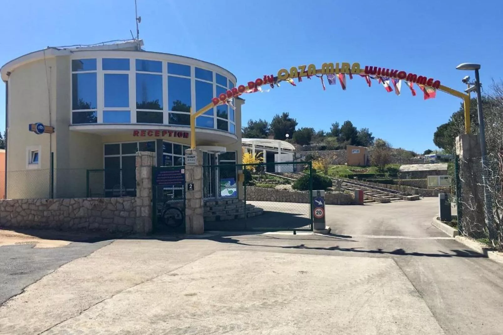 Mobile Home Fjaka-Reception hall