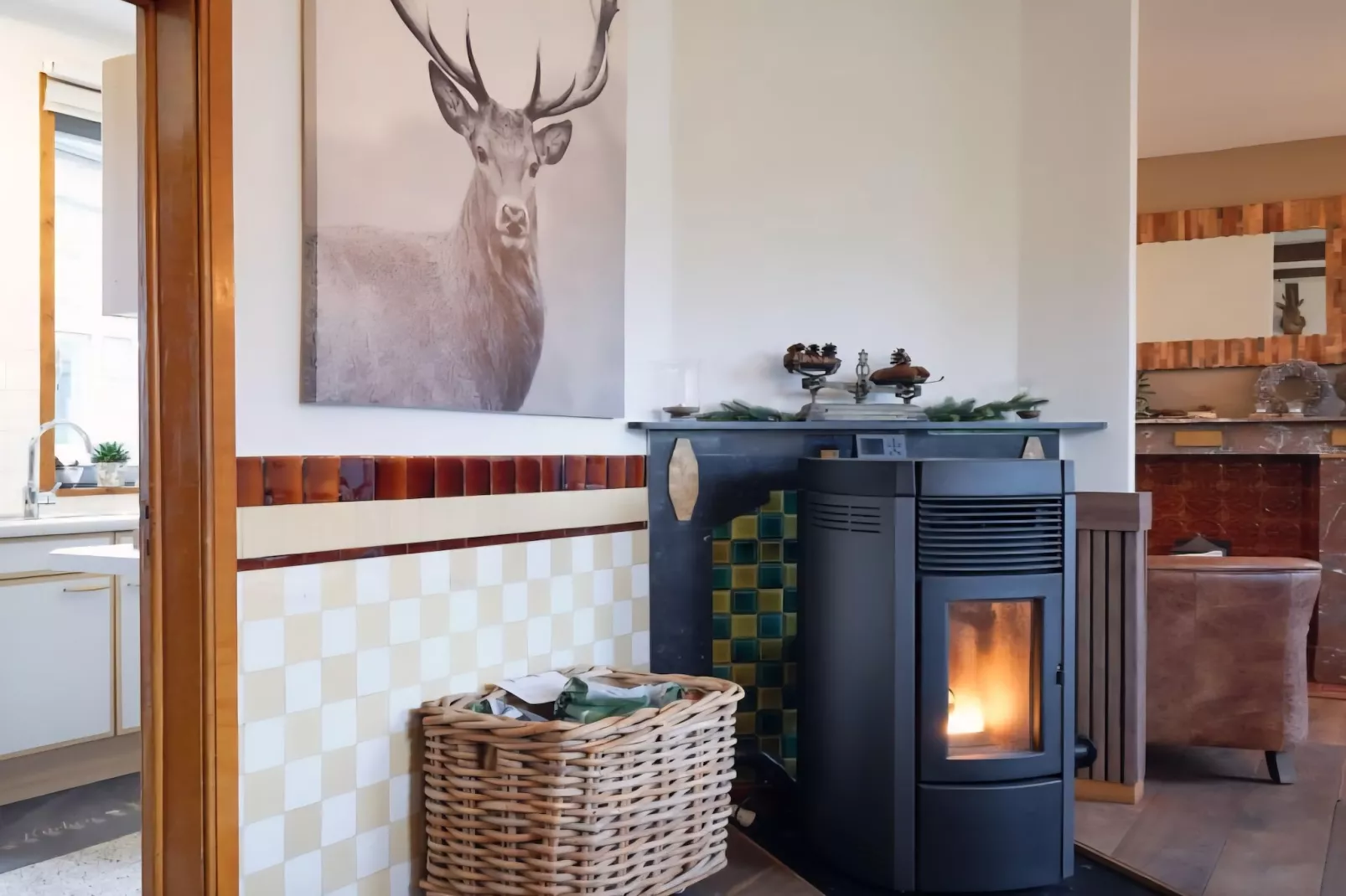 Gite L'éternité - Wohnzimmer