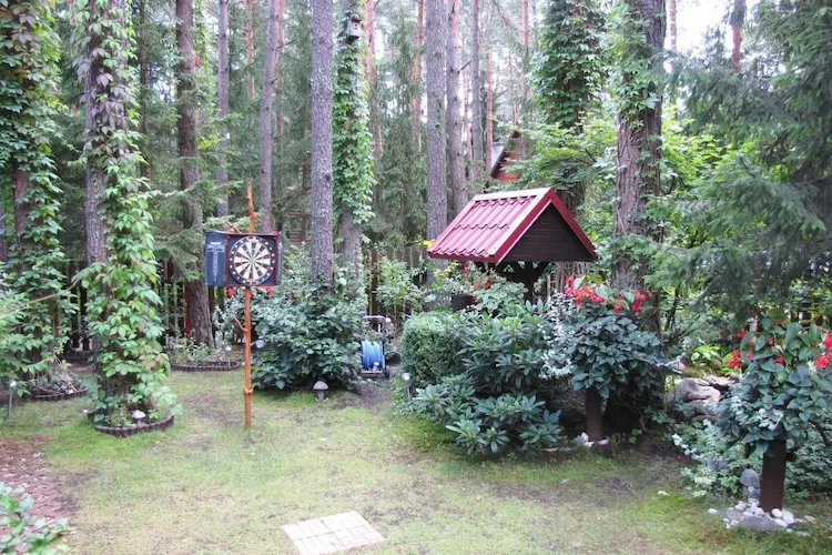 Holiday home, Nowa Kaletka--Gardens in summer