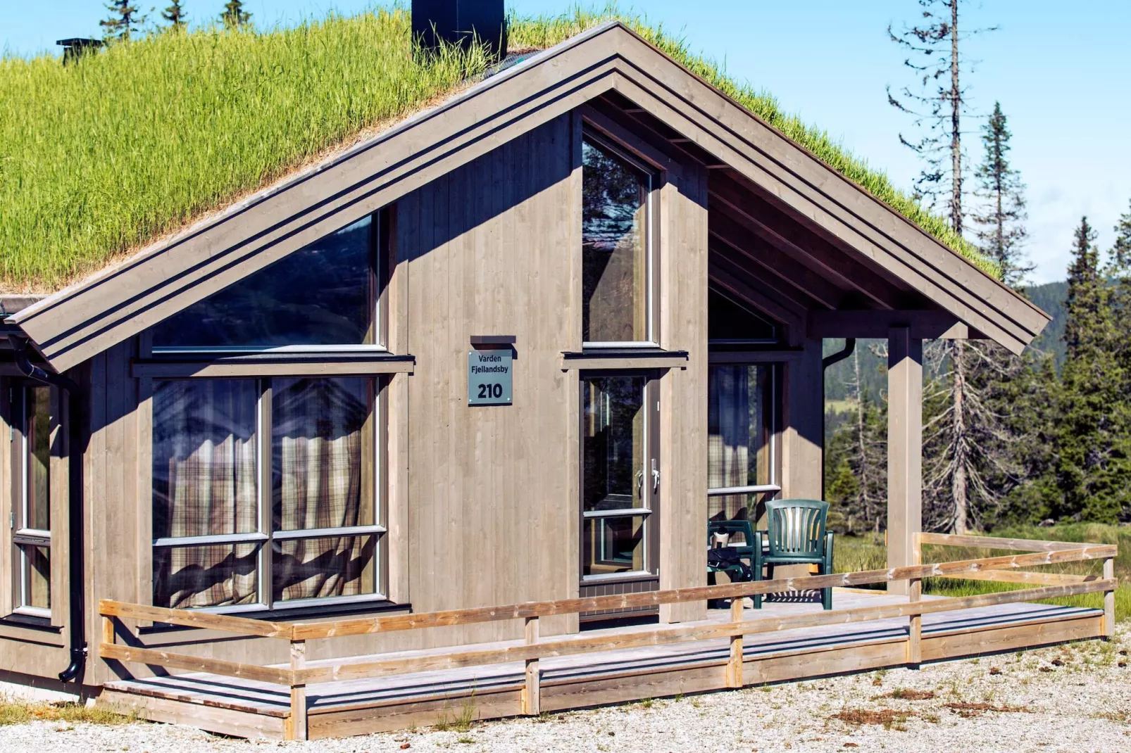 Retraite de Cabine elegante a Varden-By Traum-Extérieur