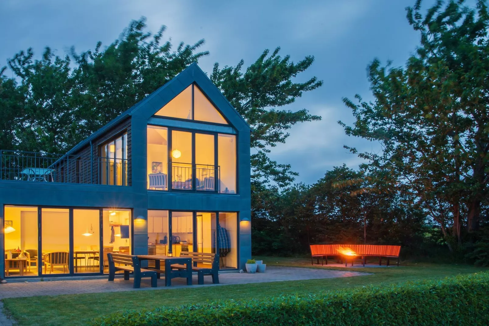 Maison de vacances pour 6 a Thyholm-By Traum