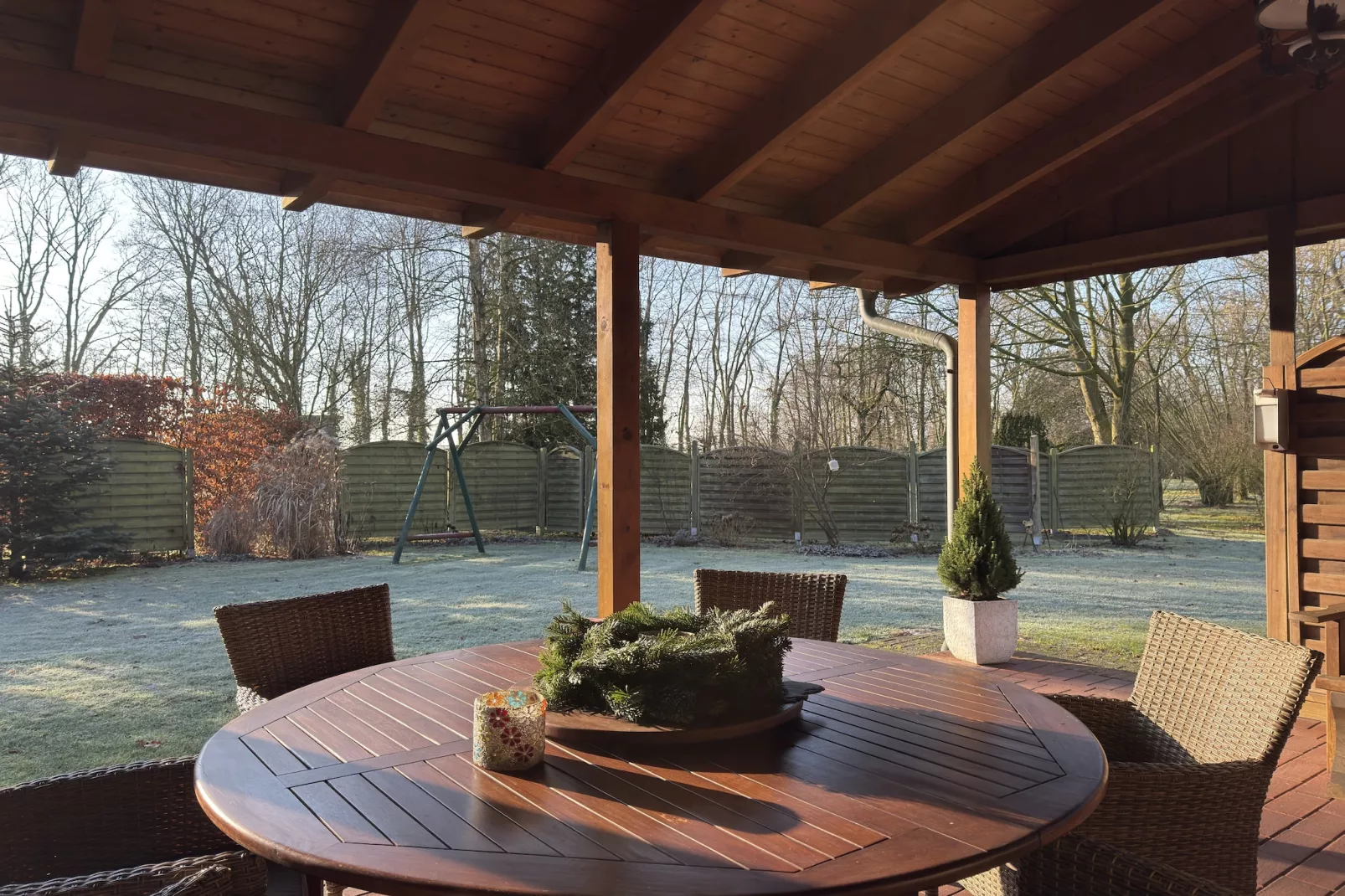 Landhaus Lindern - Terrasse / balcon