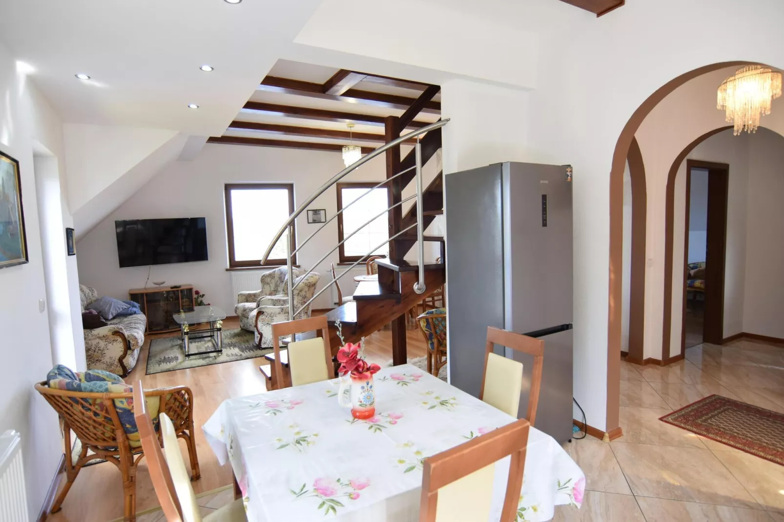 Apartament wakacyjny w Kiedrowicach dla max 5 osób-Dining room