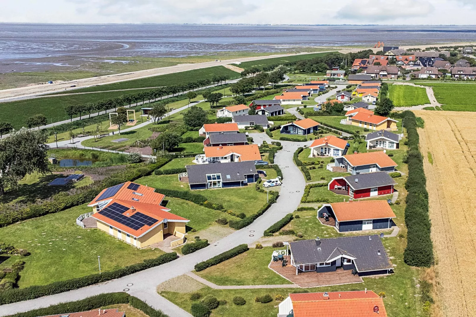 Holiday Home near North Sea Dike-View