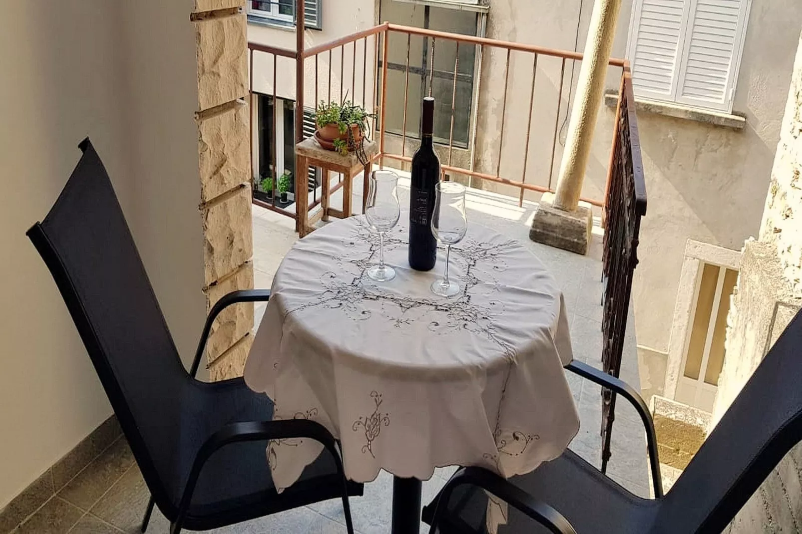 Studio Joković - Studio Apartment with Terrace and City View - Outdoor