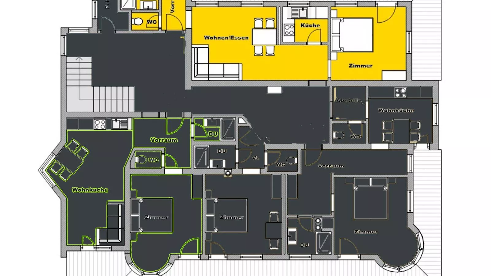 Landhaus Marchfeld Top 1  Top 2 - Floor plan