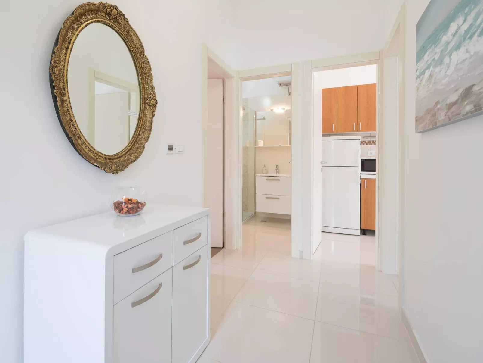 "Villa Silvio" mit Blick auf das Wasser-Dedans