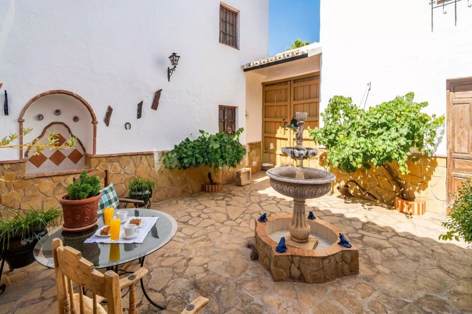 Cortijo la nobleza-Terrasse / balcon