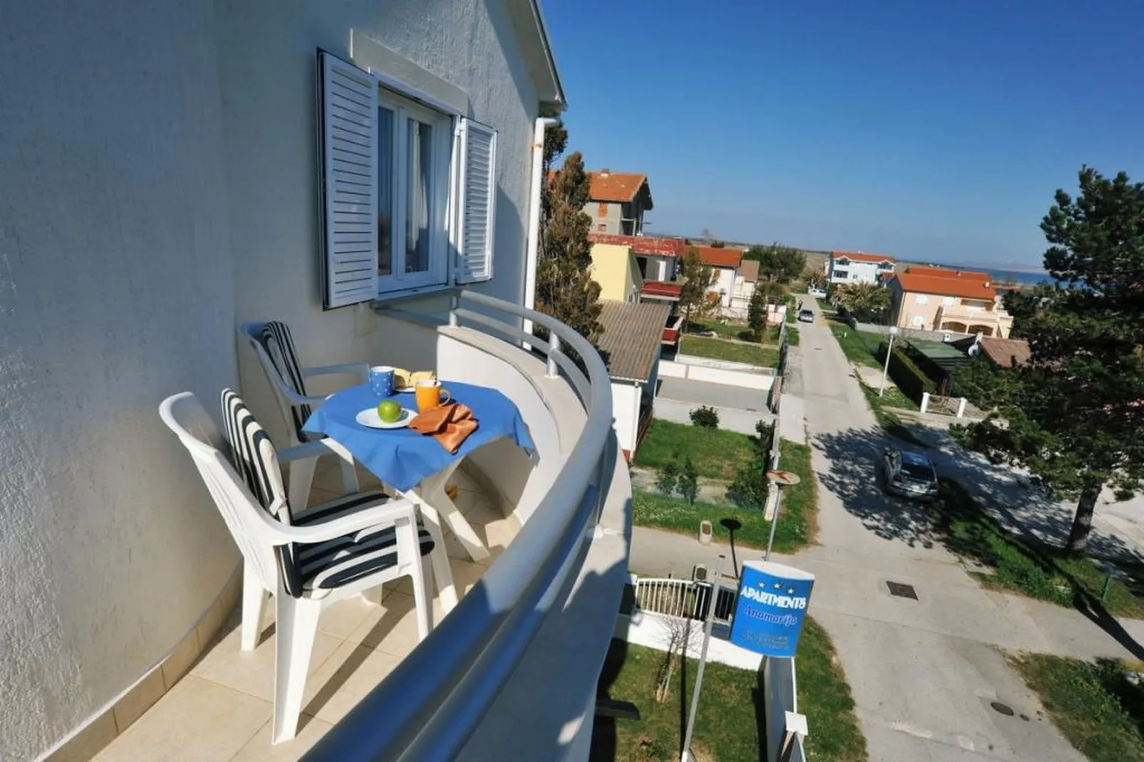 Apartments Anamarija - One Bedroom Apartment with Balcony (A2+2) 4 - Terrasse / balcon