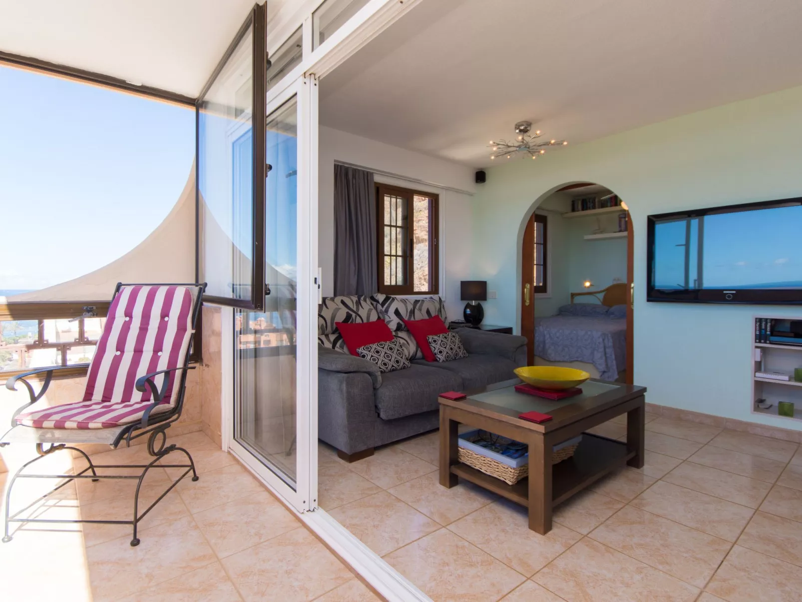 Appartement in Palm-Mar und Meerblick - Image-tags.info