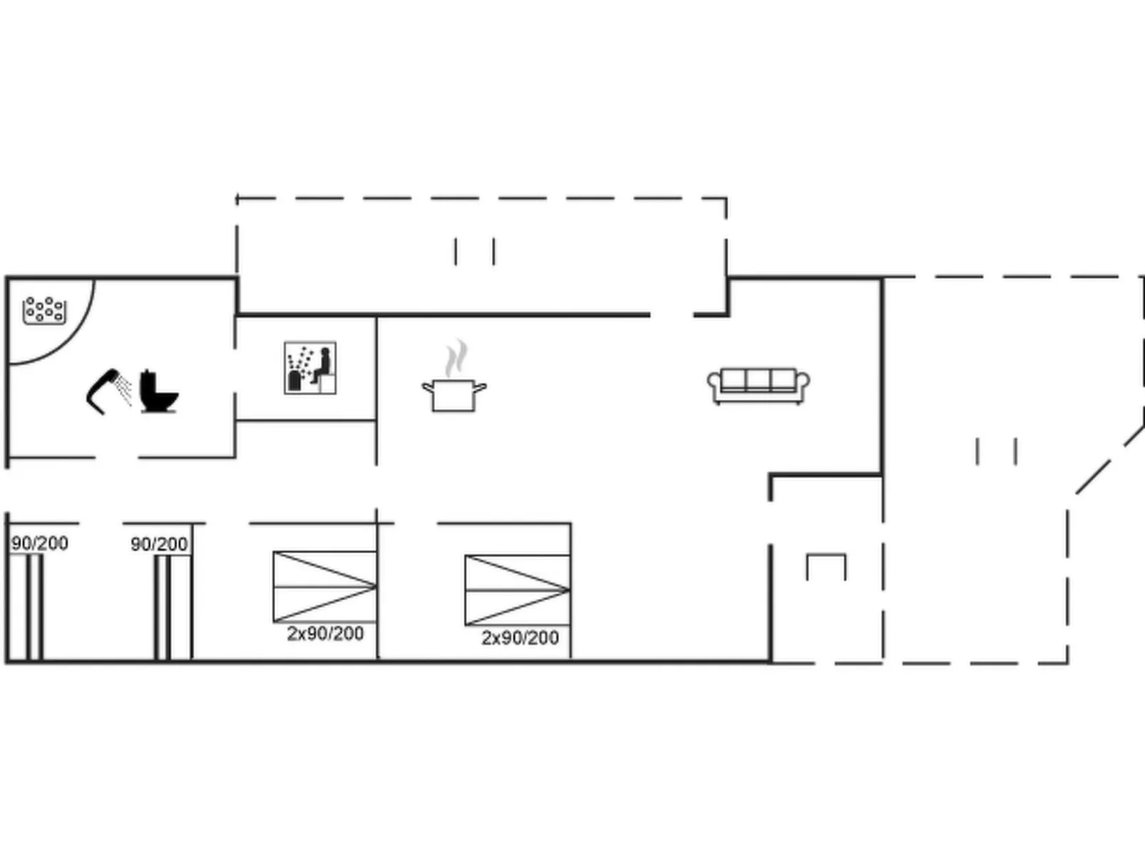 "Ljuben" - 1.1km from the sea-Drinnen