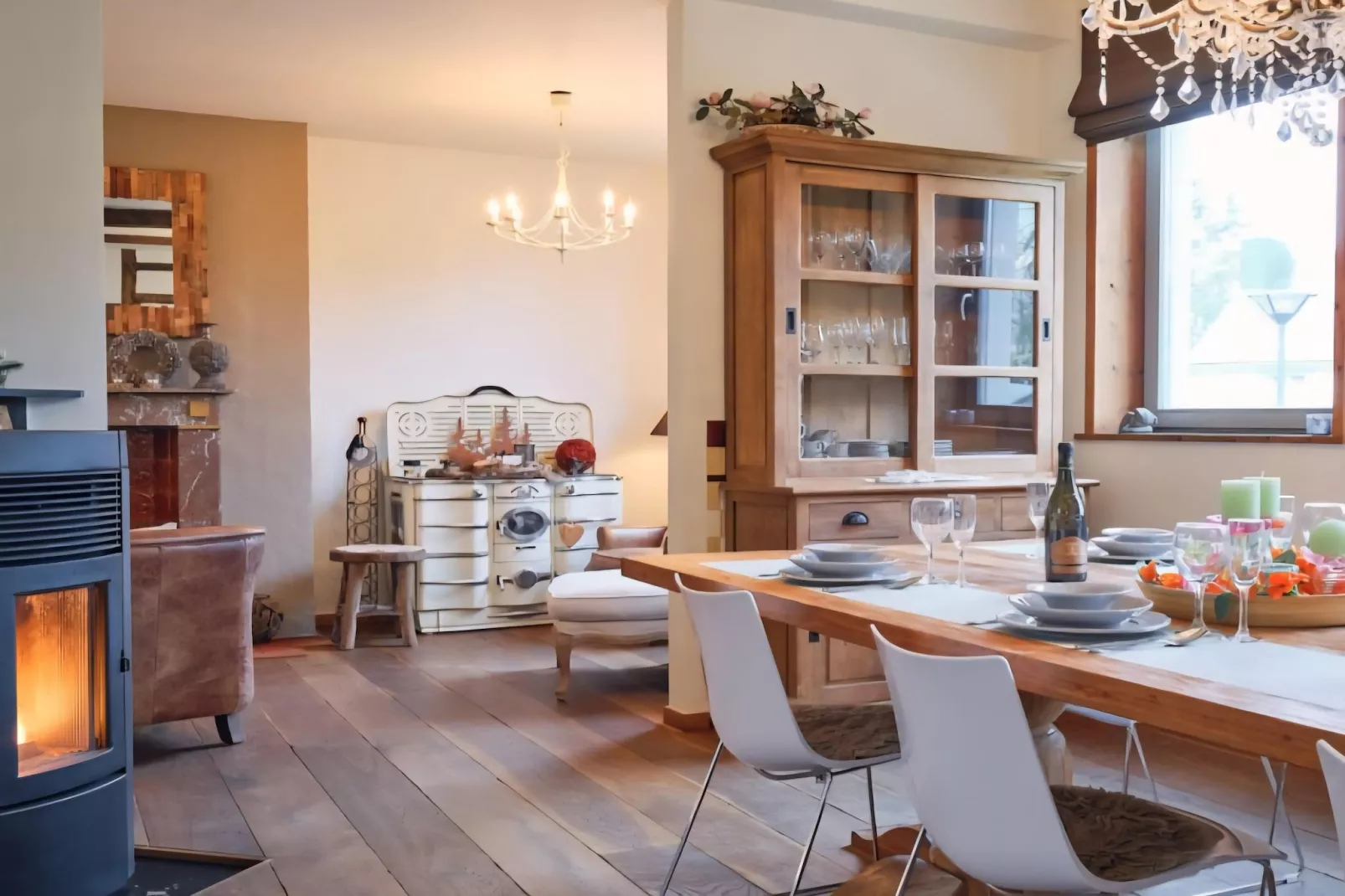 Gite L'éternité - Esszimmer