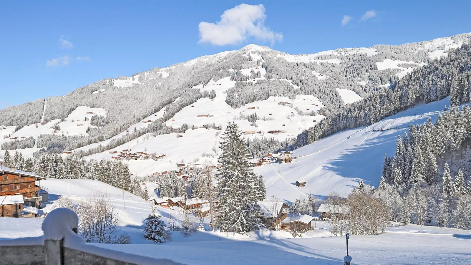 Hacklerhof Top 2 und 3 - Aussicht Winter