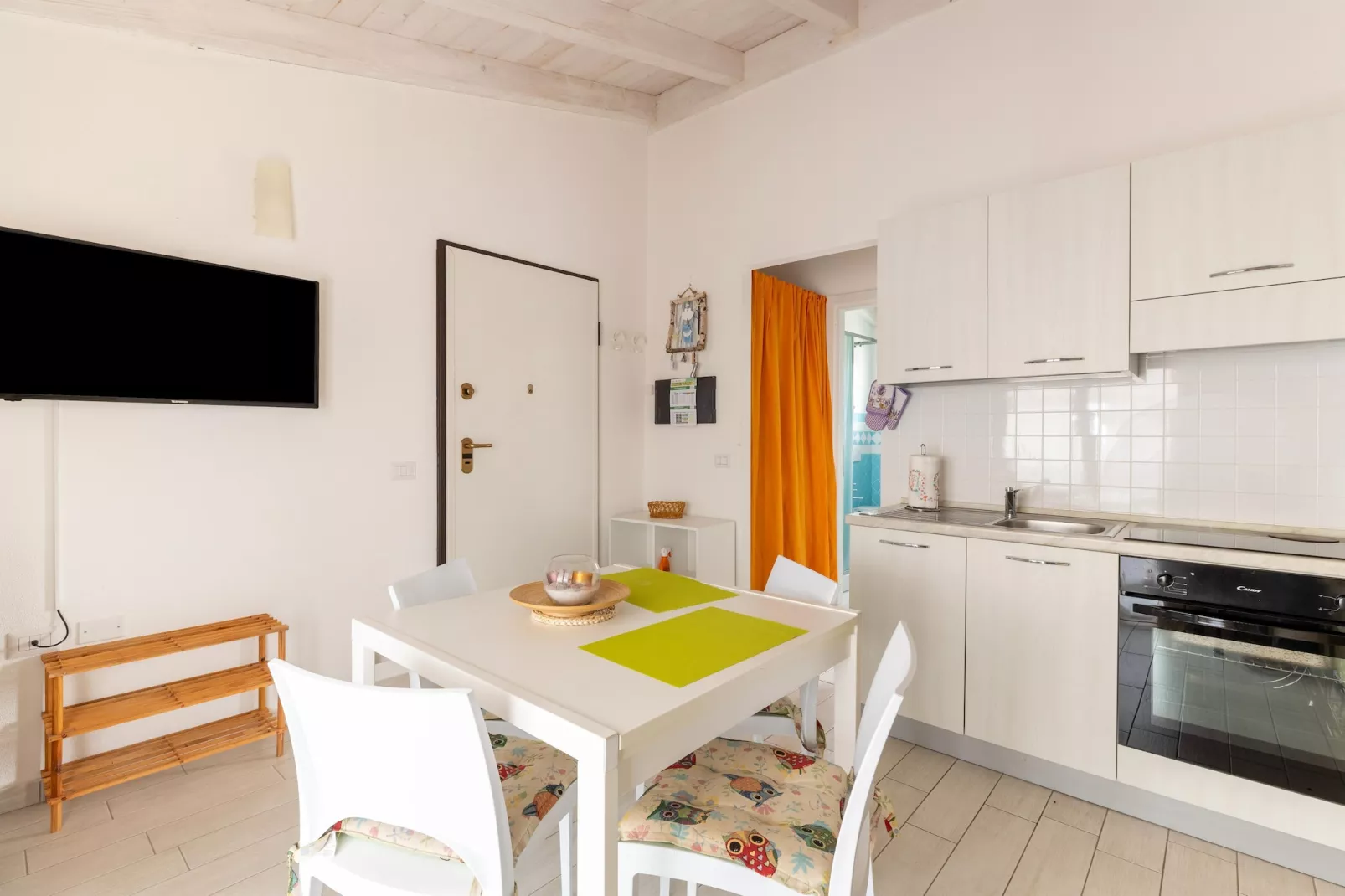 ATTICO BADESI CON PISCINA - Küche