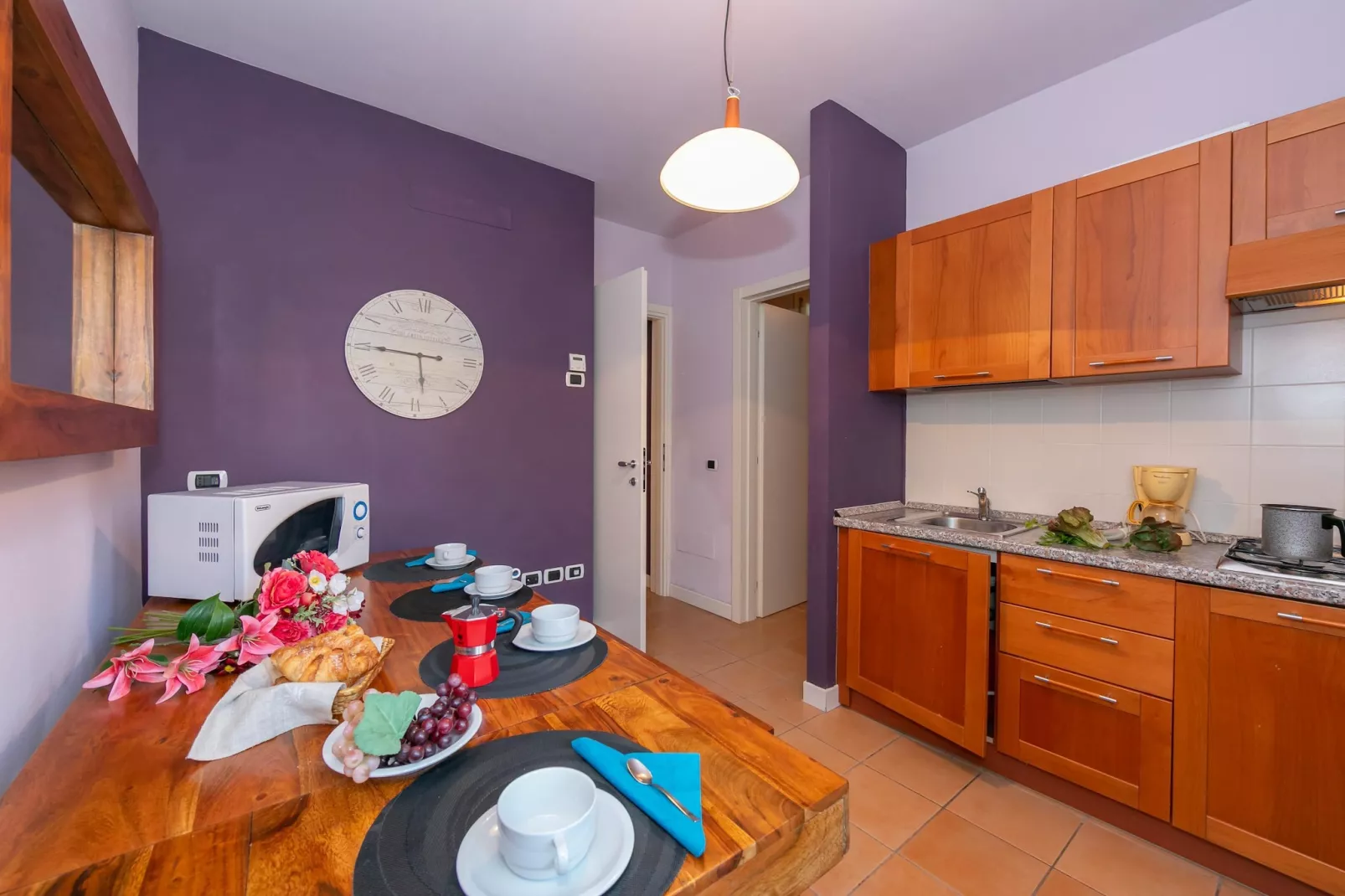 RESIDENCE PORTO LETIZIA - VILLAS-BILOCALE 4 PAX VISTA LAGO PLUS 8215 - V1LP4 - Kitchen