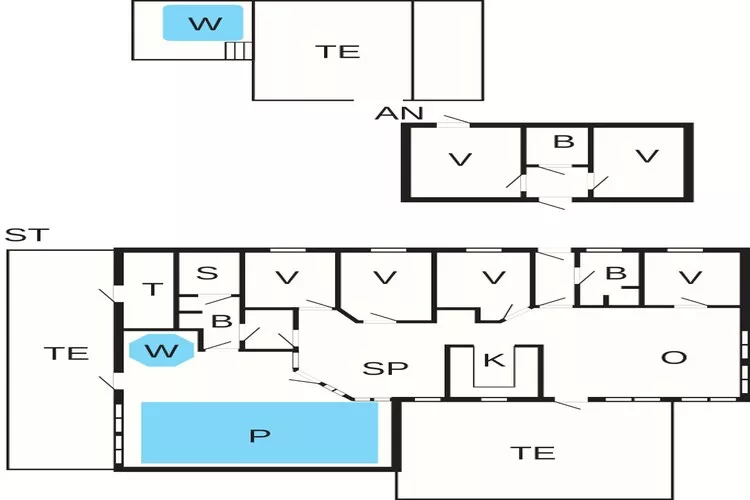 Seaside Retreat with Pool - By Traum Ferienwohnungen-Floor plan