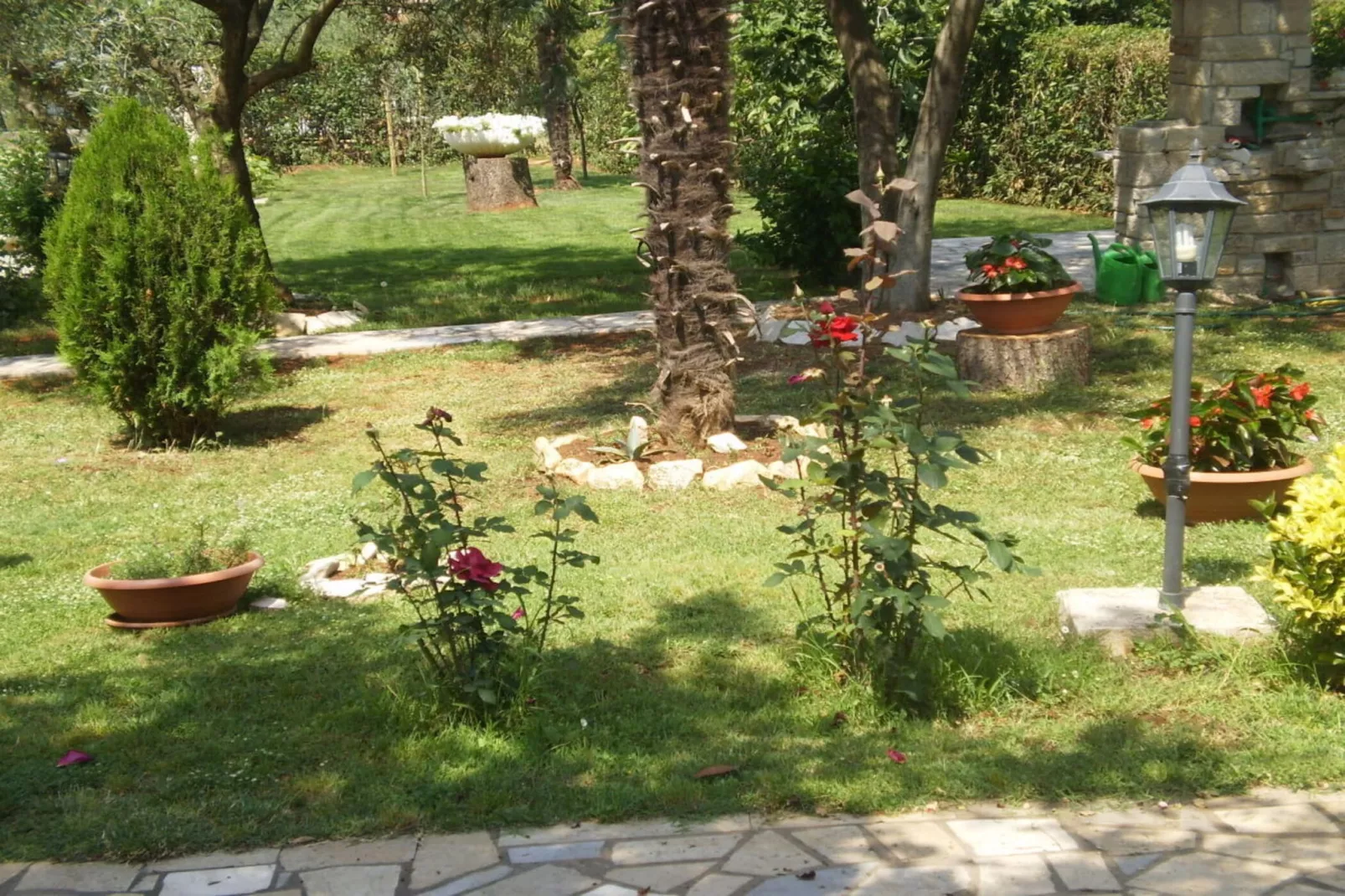 Licul Modern retreat-Jardins en été