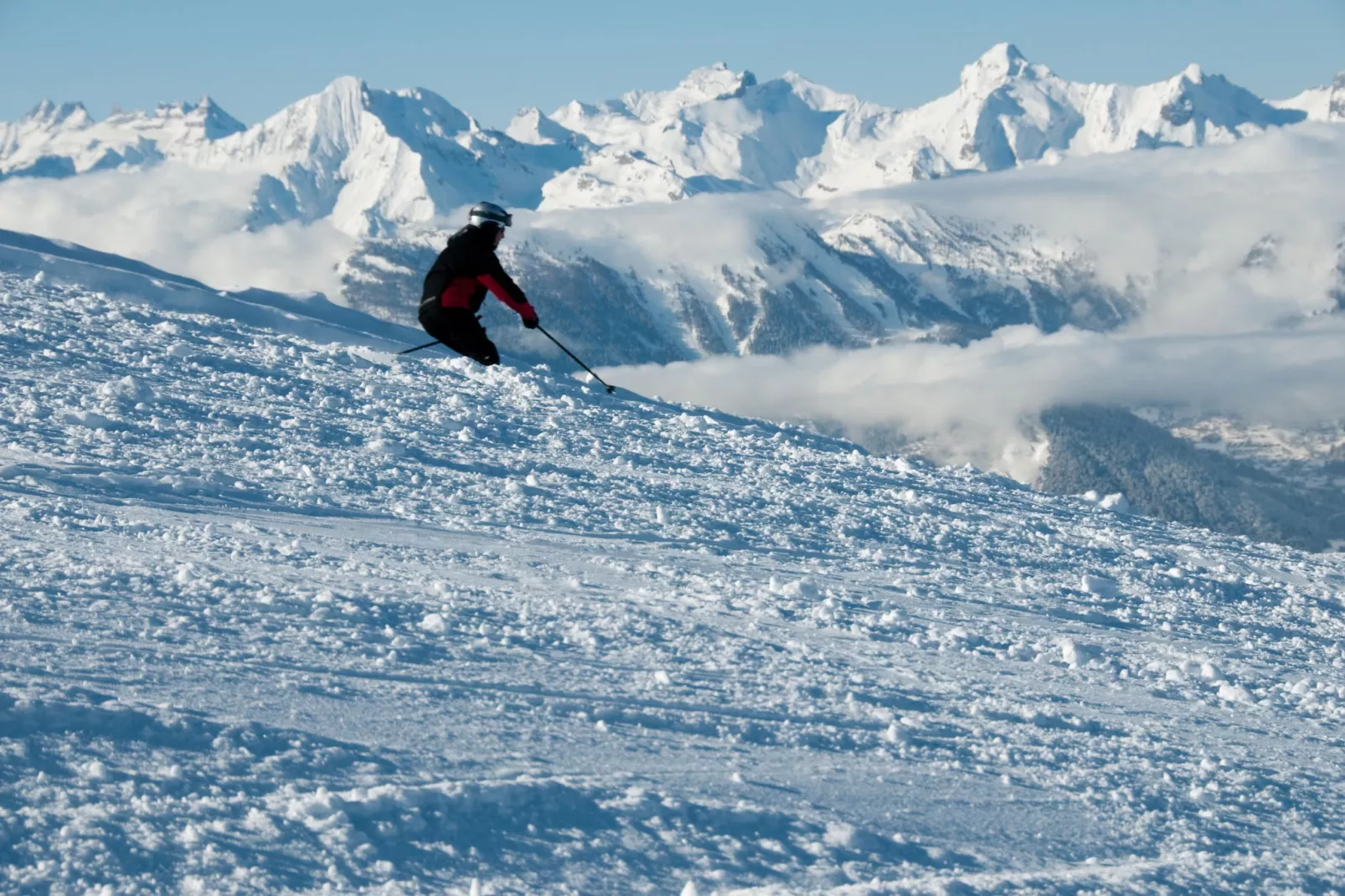 Hameau 5 201a - SPA & PISCINE studio 4 pers.-Zones hiver à 5 km