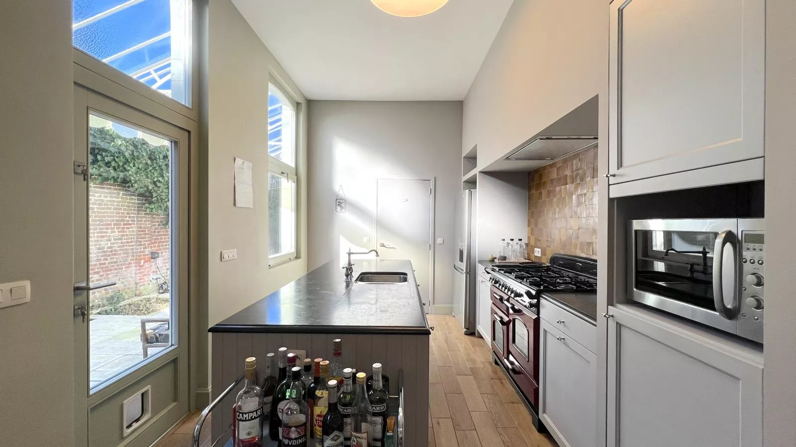 La Maison Bleue Ronse - Küche