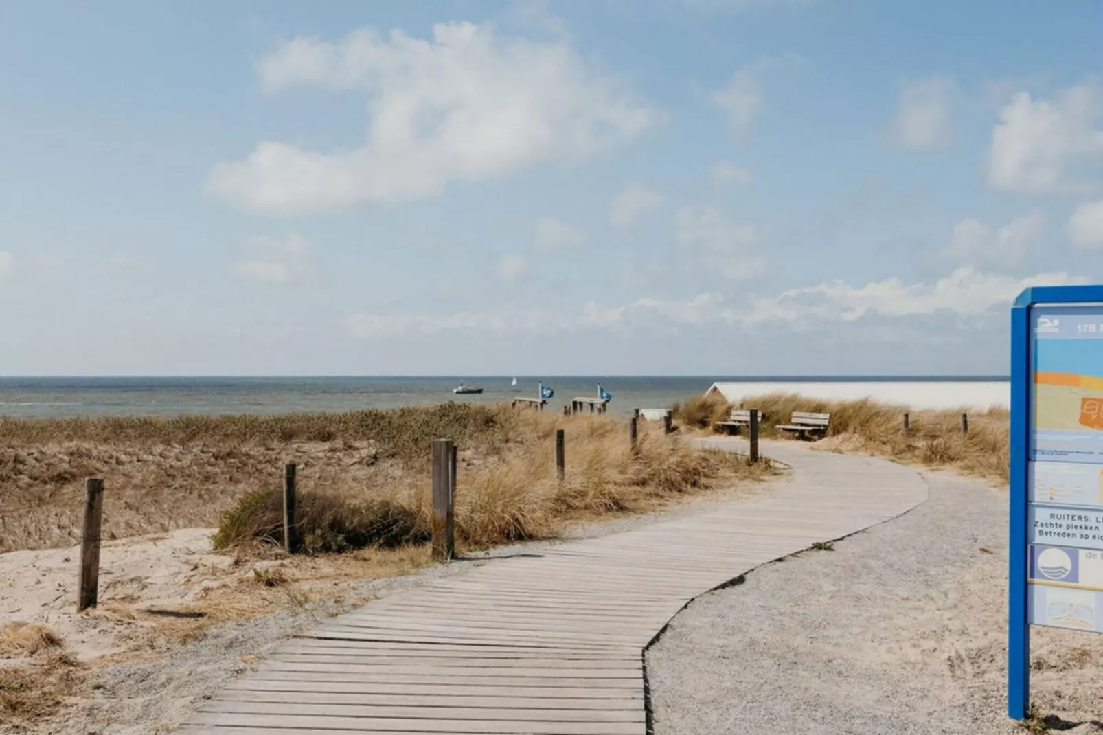Zeehut Petten - Gebiete Sommer 1 km