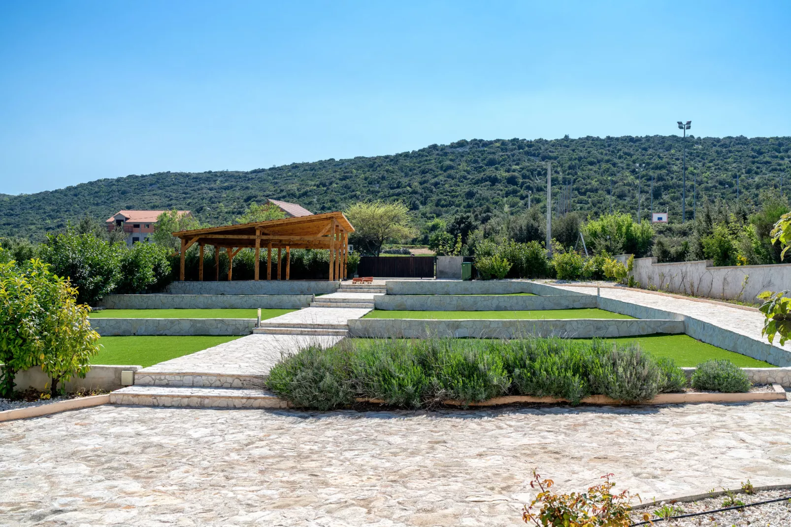 Villa Julija-Gardens summer