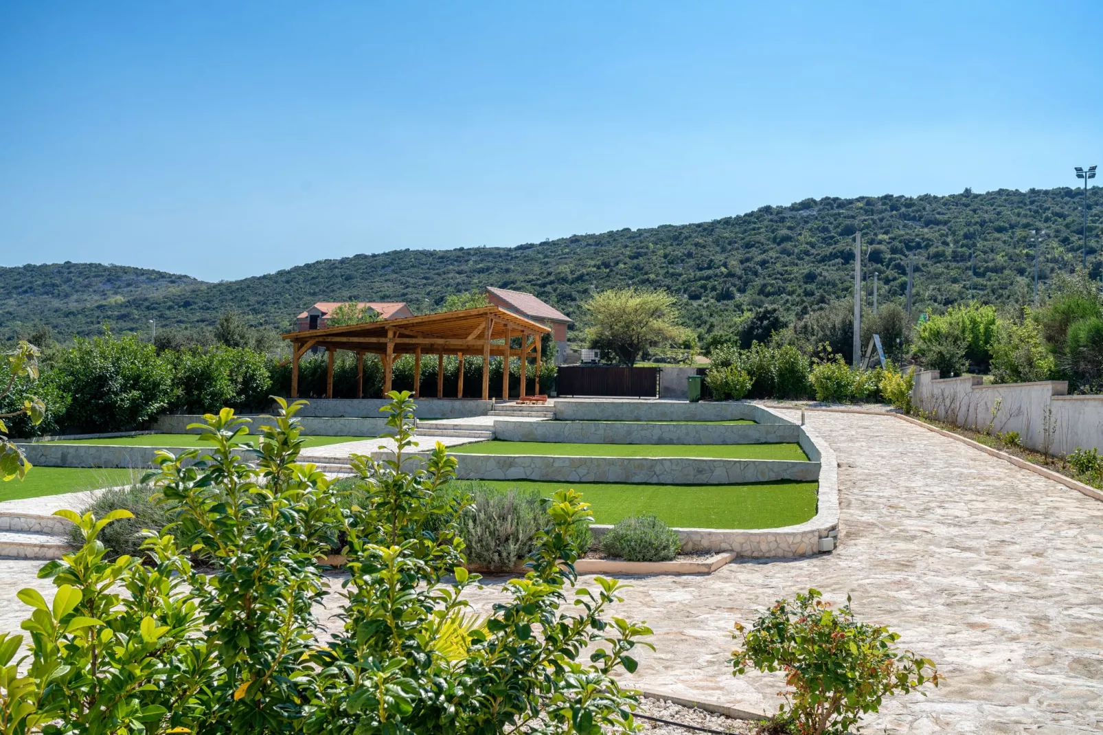 Villa Julija-Gardens summer