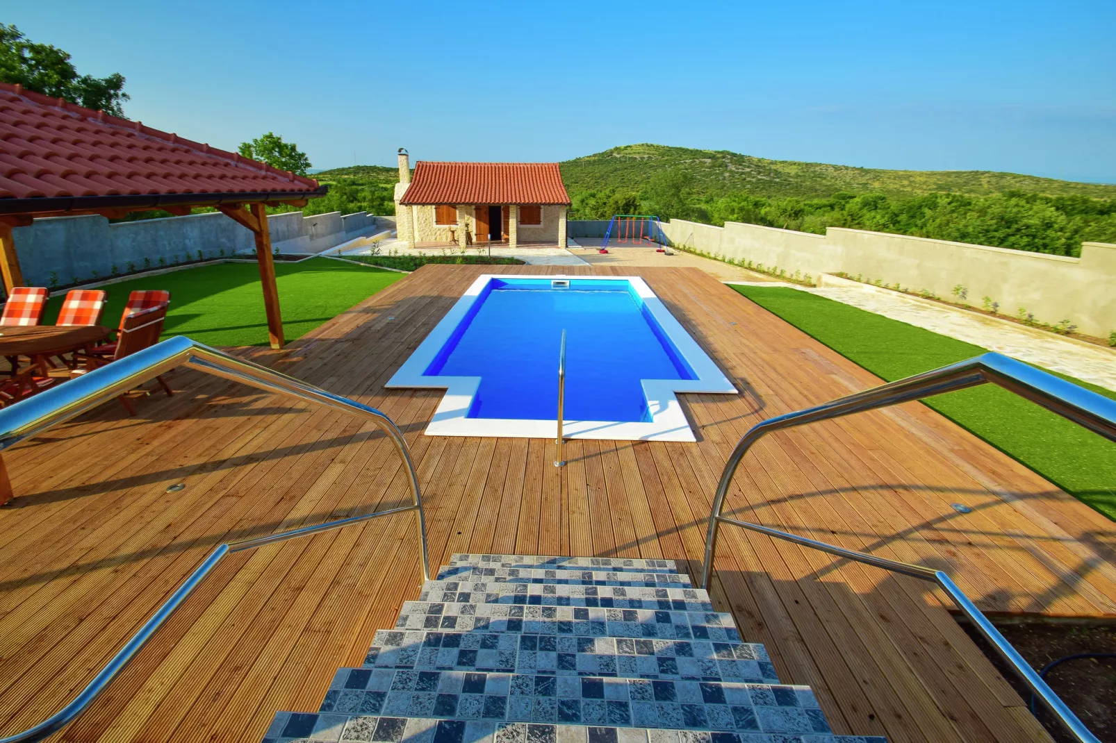 Villa Julija-View summer