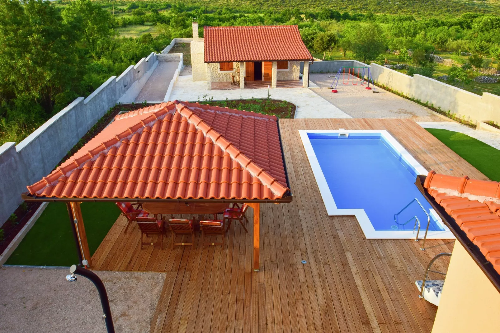 Villa Julija-View summer