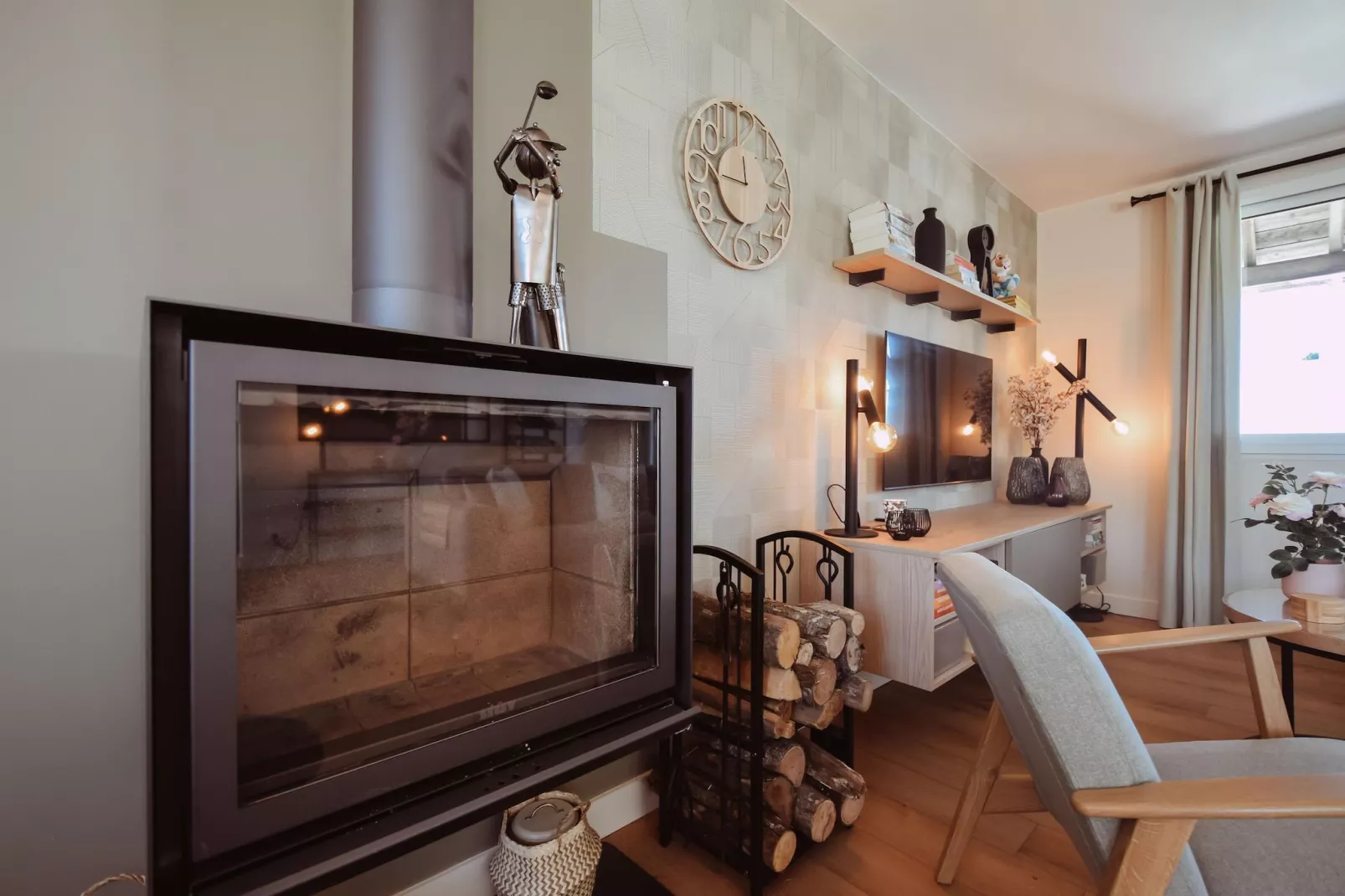 Pavillon le Papillon - Wohnzimmer