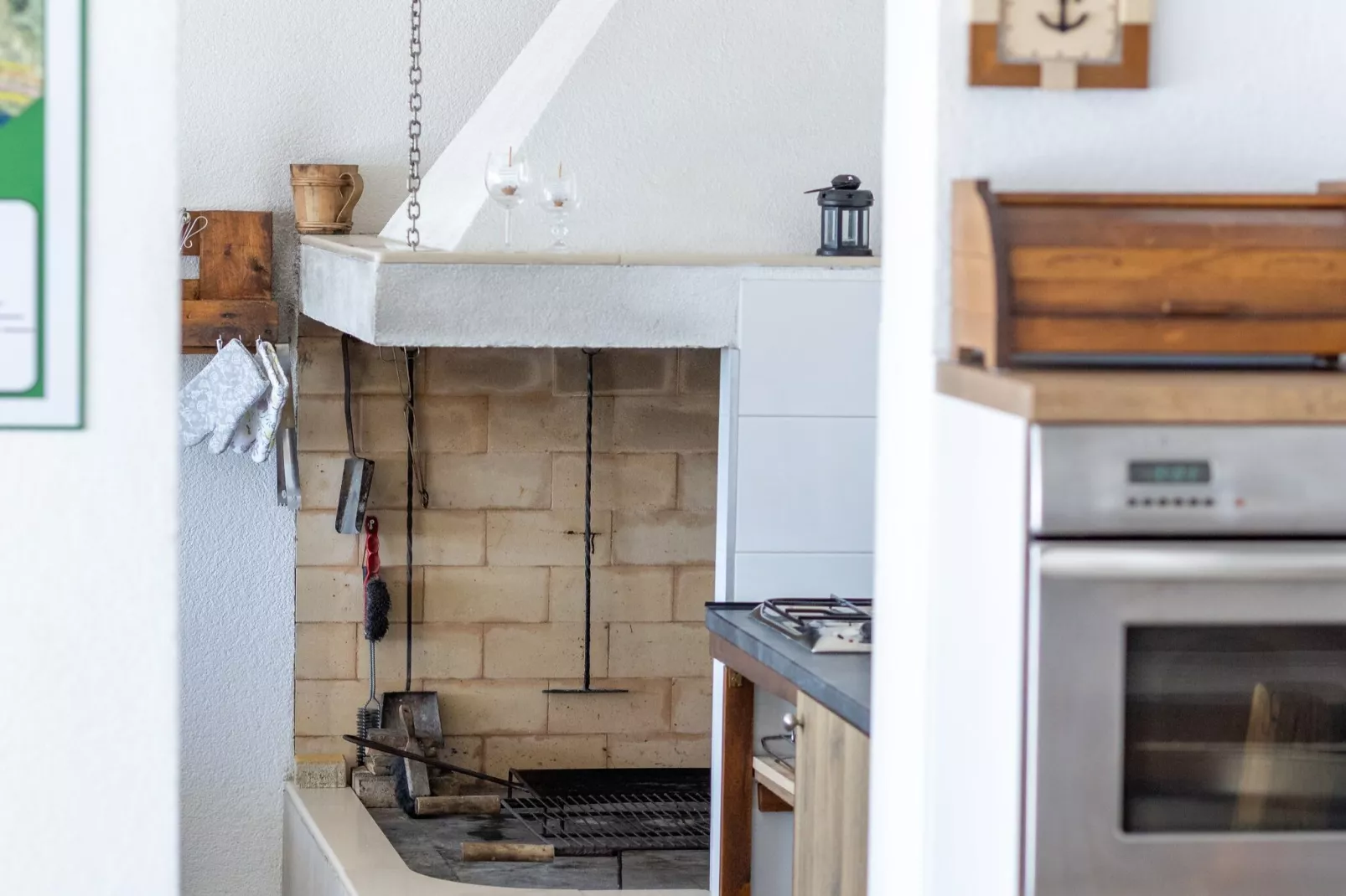 Villa Blanka - Six Bedroom Villa with Swimming Pool and Sea View-Küche