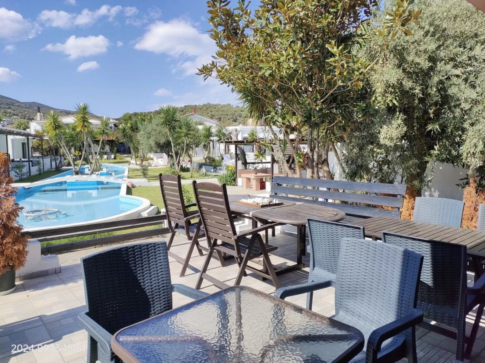 Skiathos Ferienhaus - Drinnen