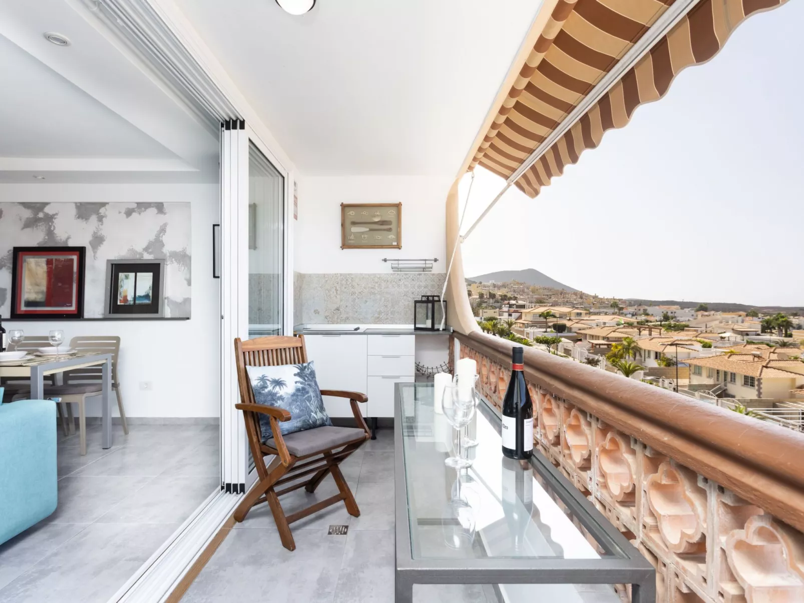 Wohnung in Palm-Mar und Panoramablick - Image-tags.info