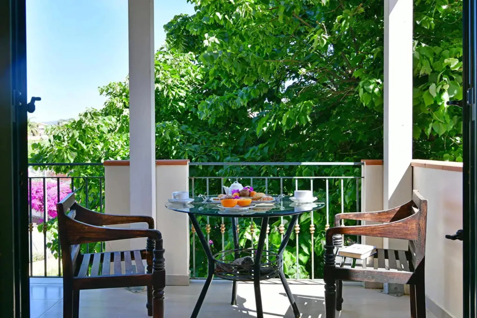 APARTMENTS VILLA LINDA - Bilo 2 Pax Superior Balcony Seaview - B2SVB3SV B4SV - Terrasse/Balkon