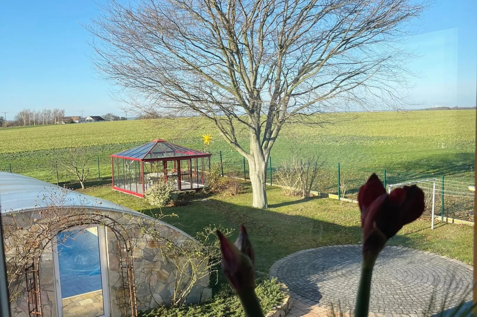 Lieblingsplatz Appartement-Aussicht Sommer