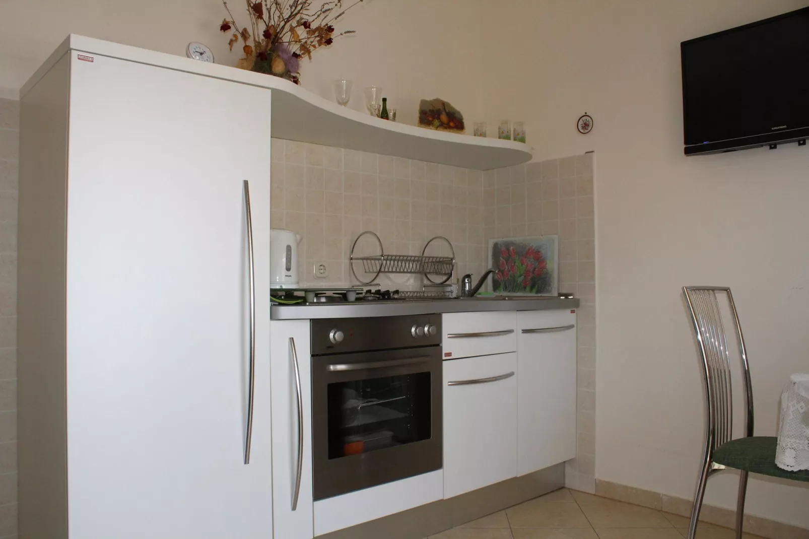 Cozy apartment in Zadar - Kozino with seaview-Kitchen